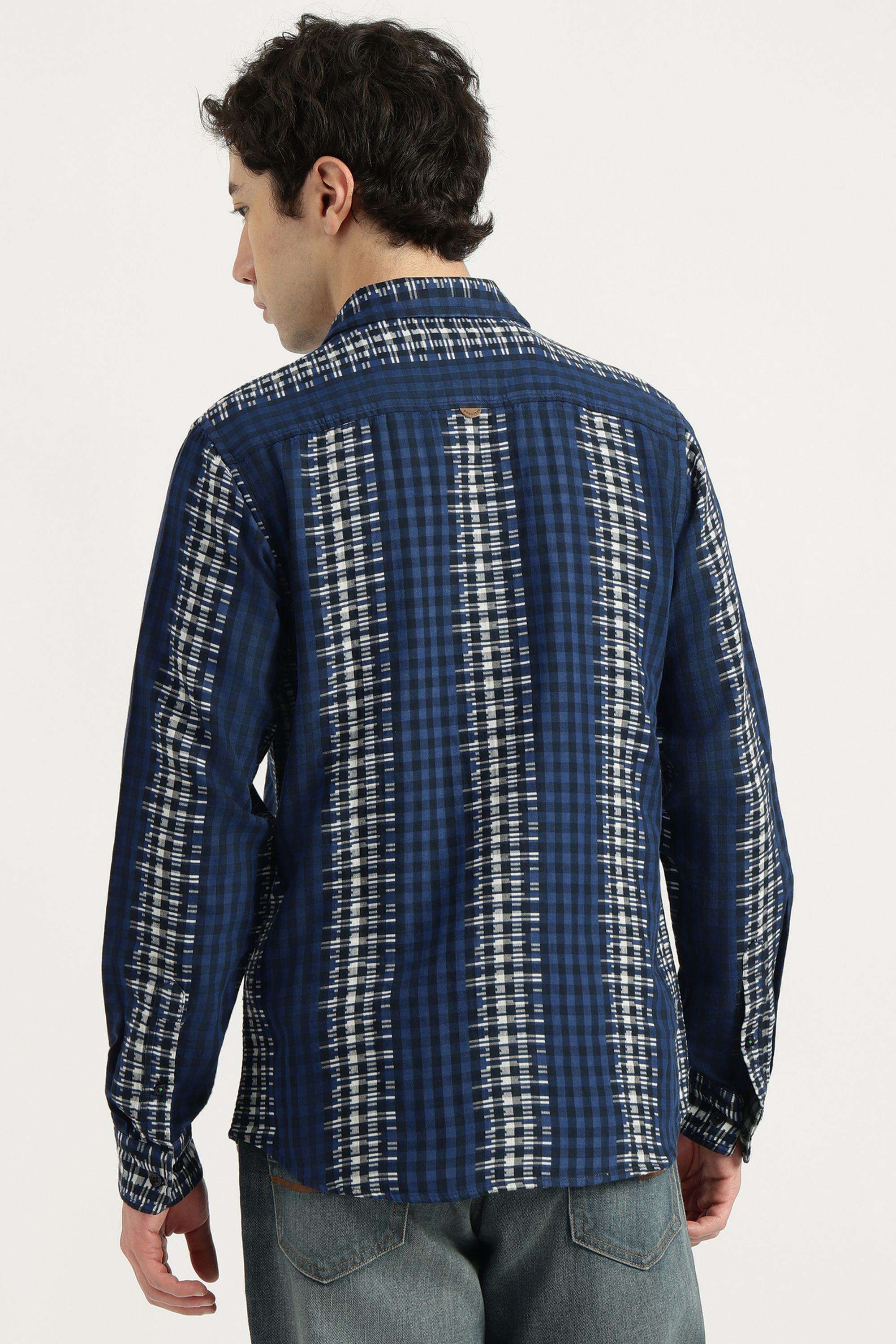 Checks-Cotton-Regular-Fit-Men-s-Casual-Shirt