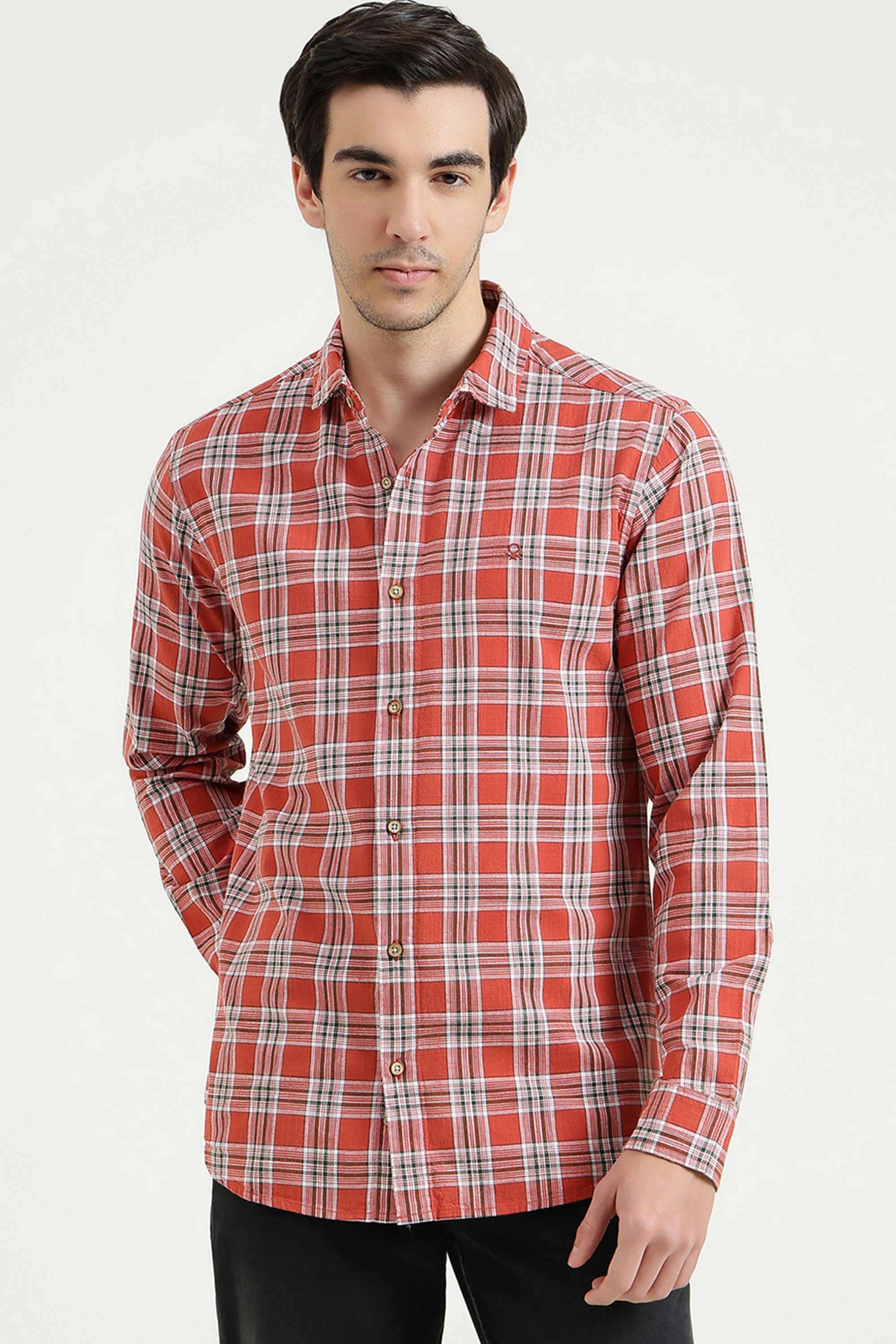 Checks-Cotton-Regular-Fit-Men-s-Shirt