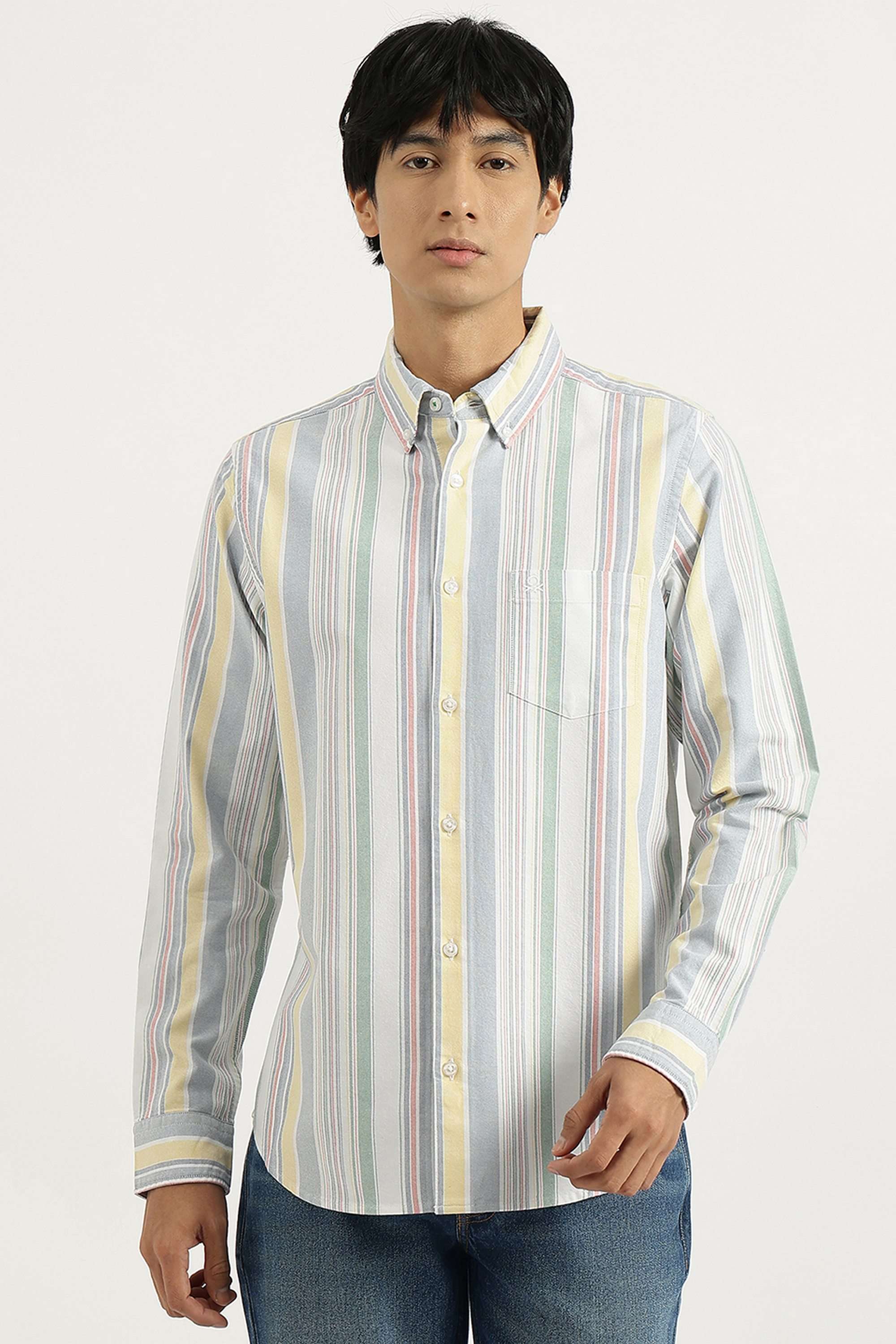 Stripes-Cotton-Regular-Fit-Men-s-Shirt