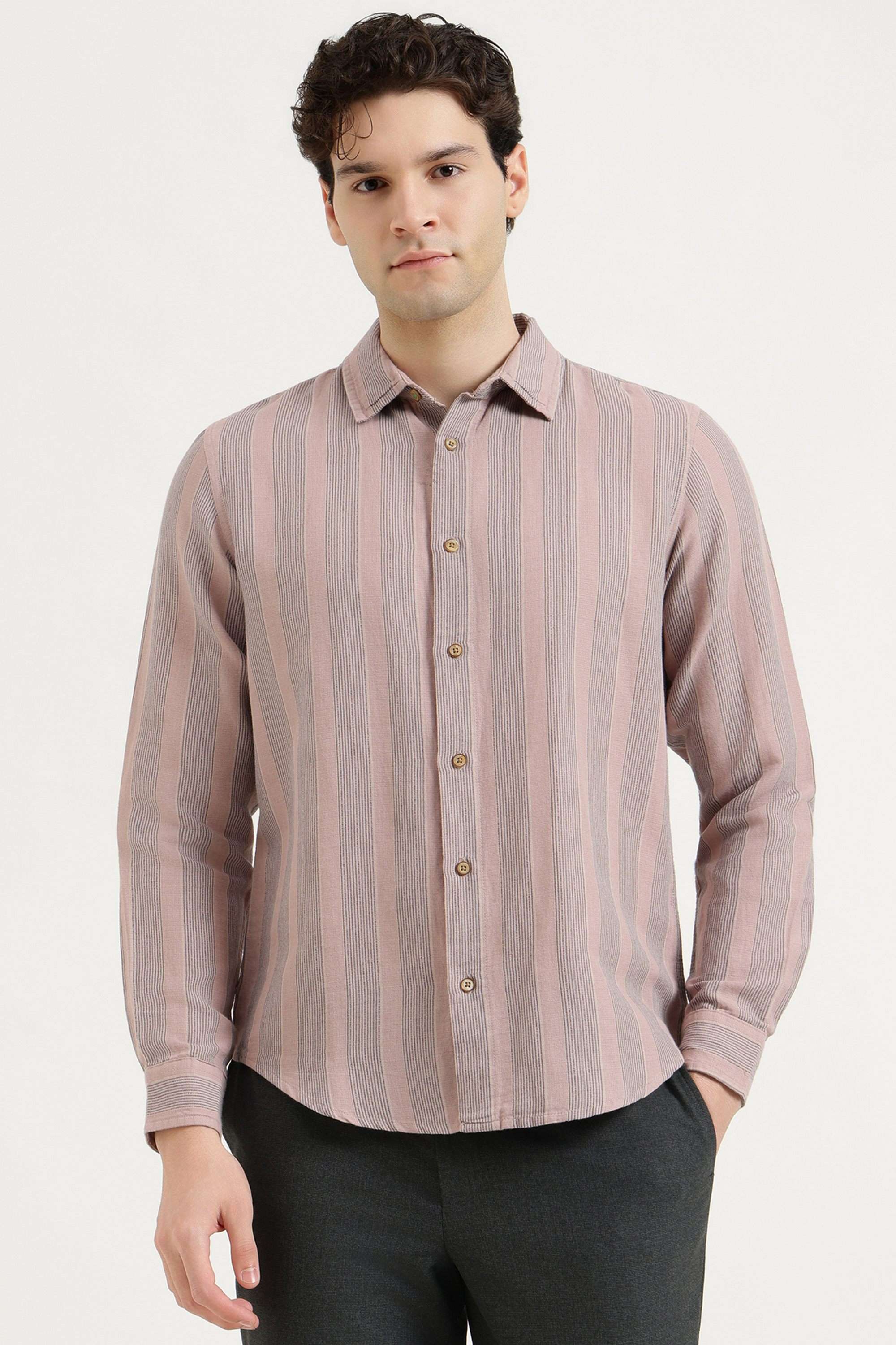 Stripes-Linen-Blend-Regular-Fit-Men-s-Casual-Shirt