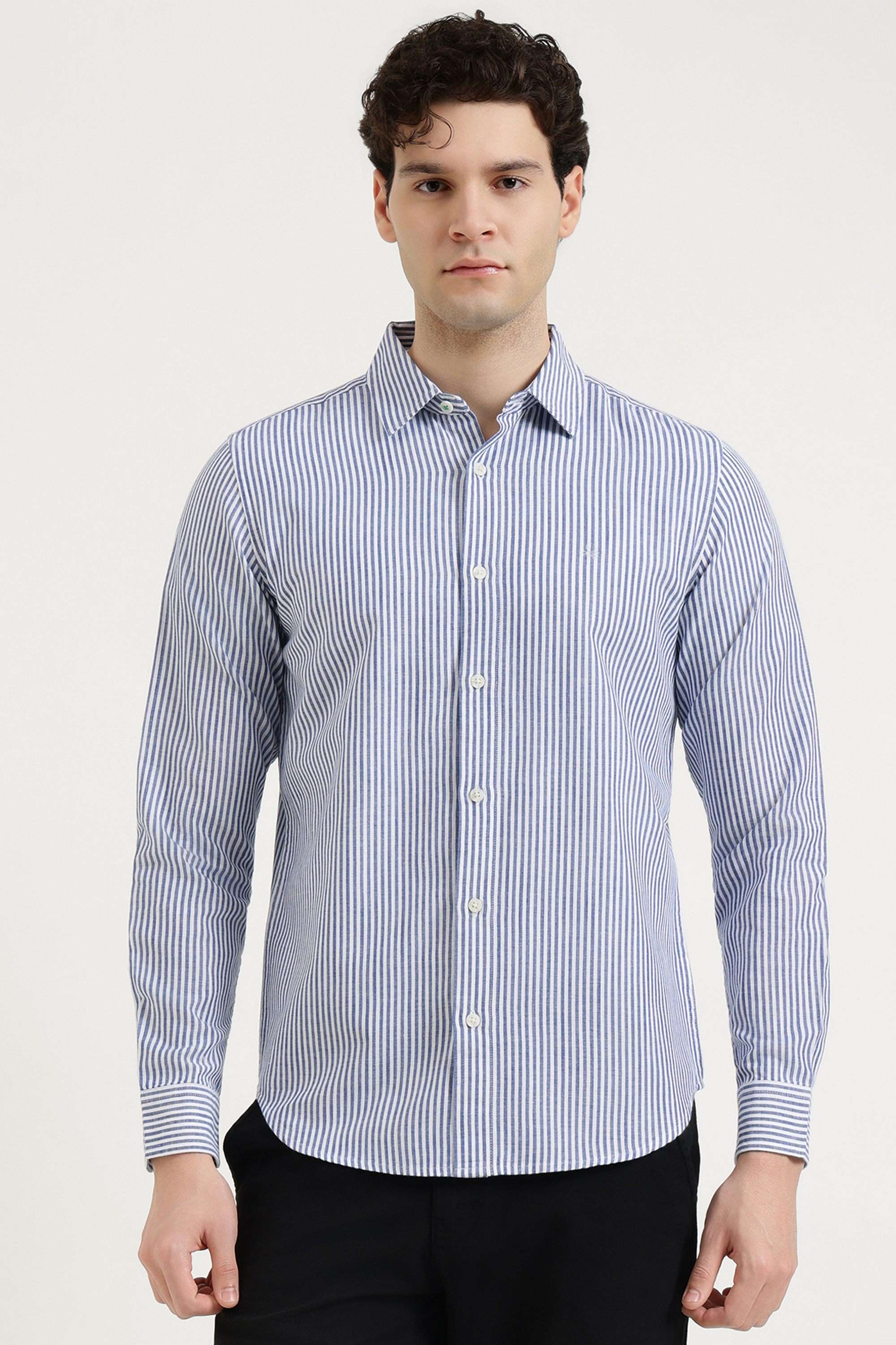 Stripes-Cotton-Blend-Regular-Fit-Men-s-Casual-Shirt
