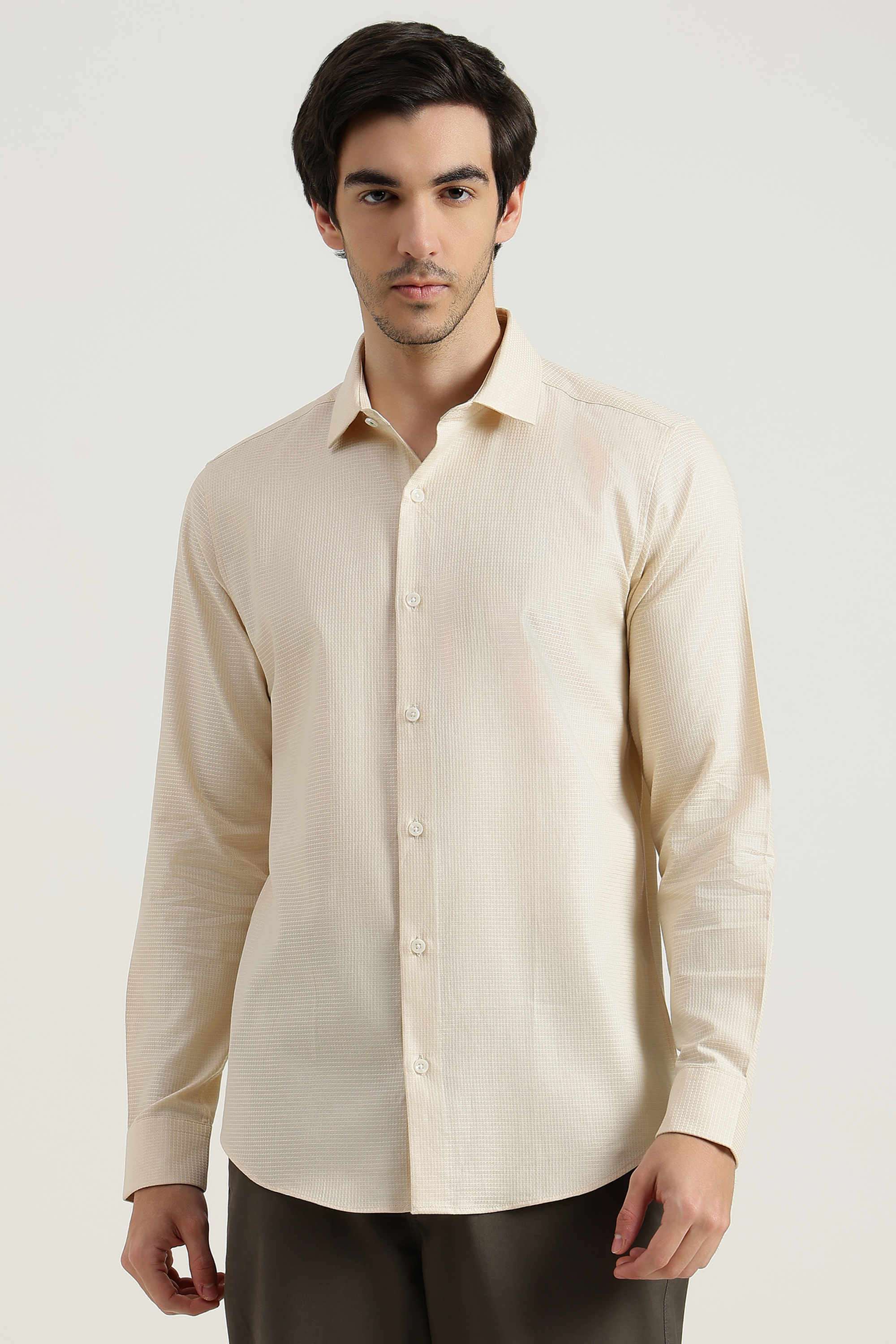 Knitted-Cotton-Regular-Fit-Men-s-Shirt