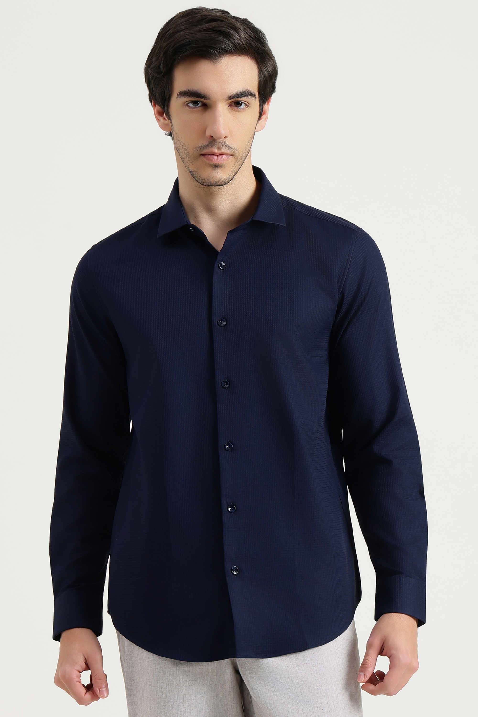 Knitted-Cotton-Regular-Fit-Men-s-Shirt