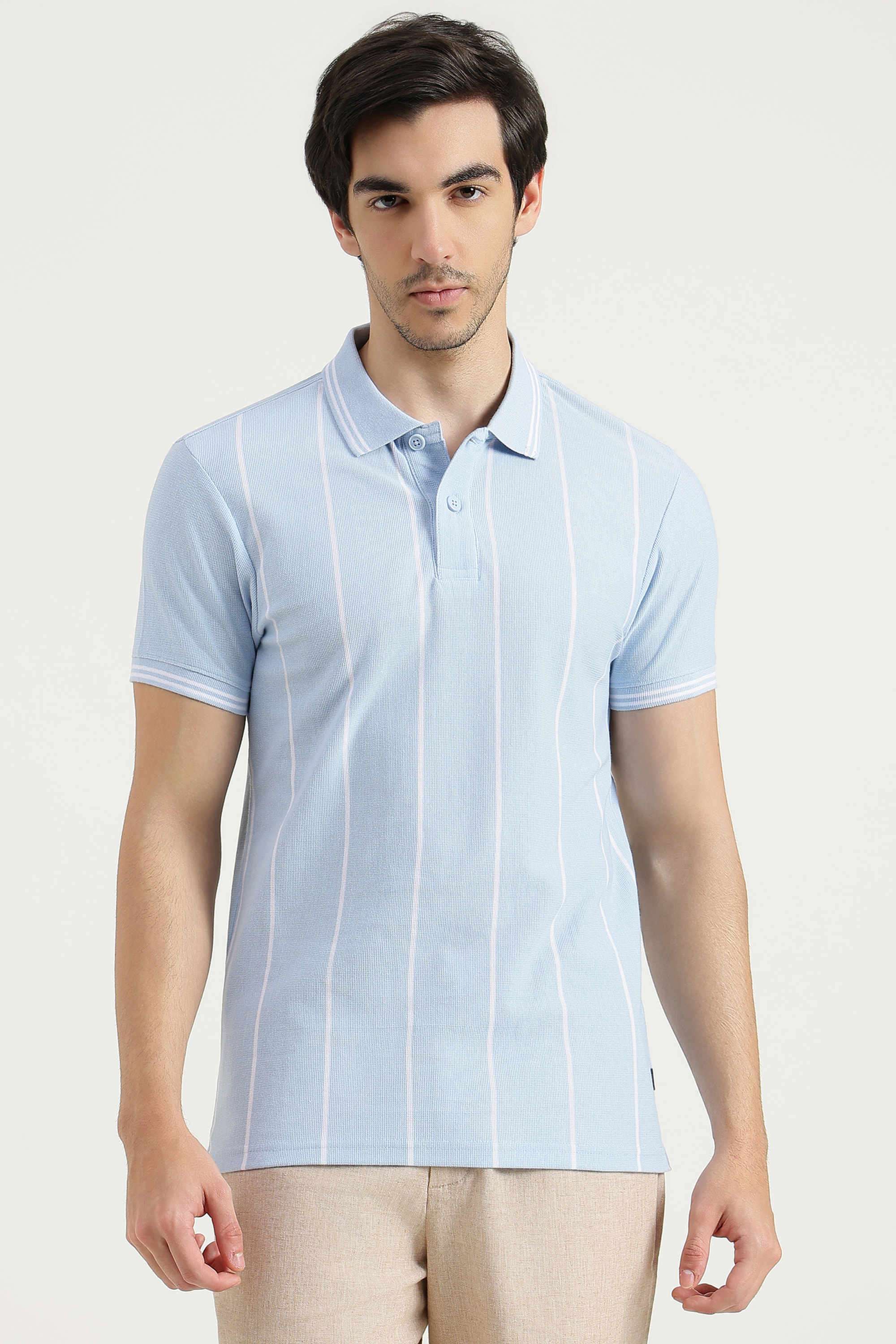 Stripes-Cotton-Polo-Men-s-T-Shirt