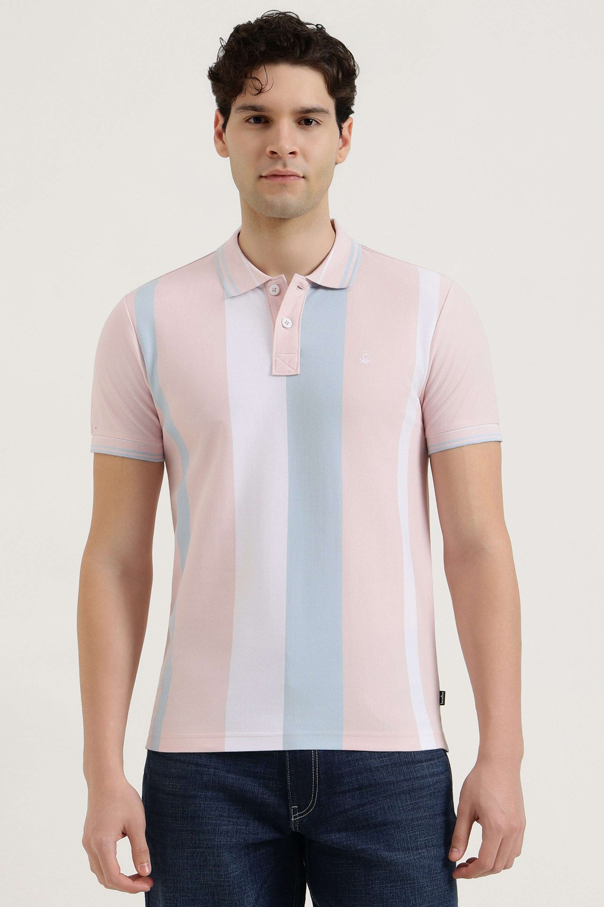 Stripes-Cotton-Polo-Men-s-T-Shirt