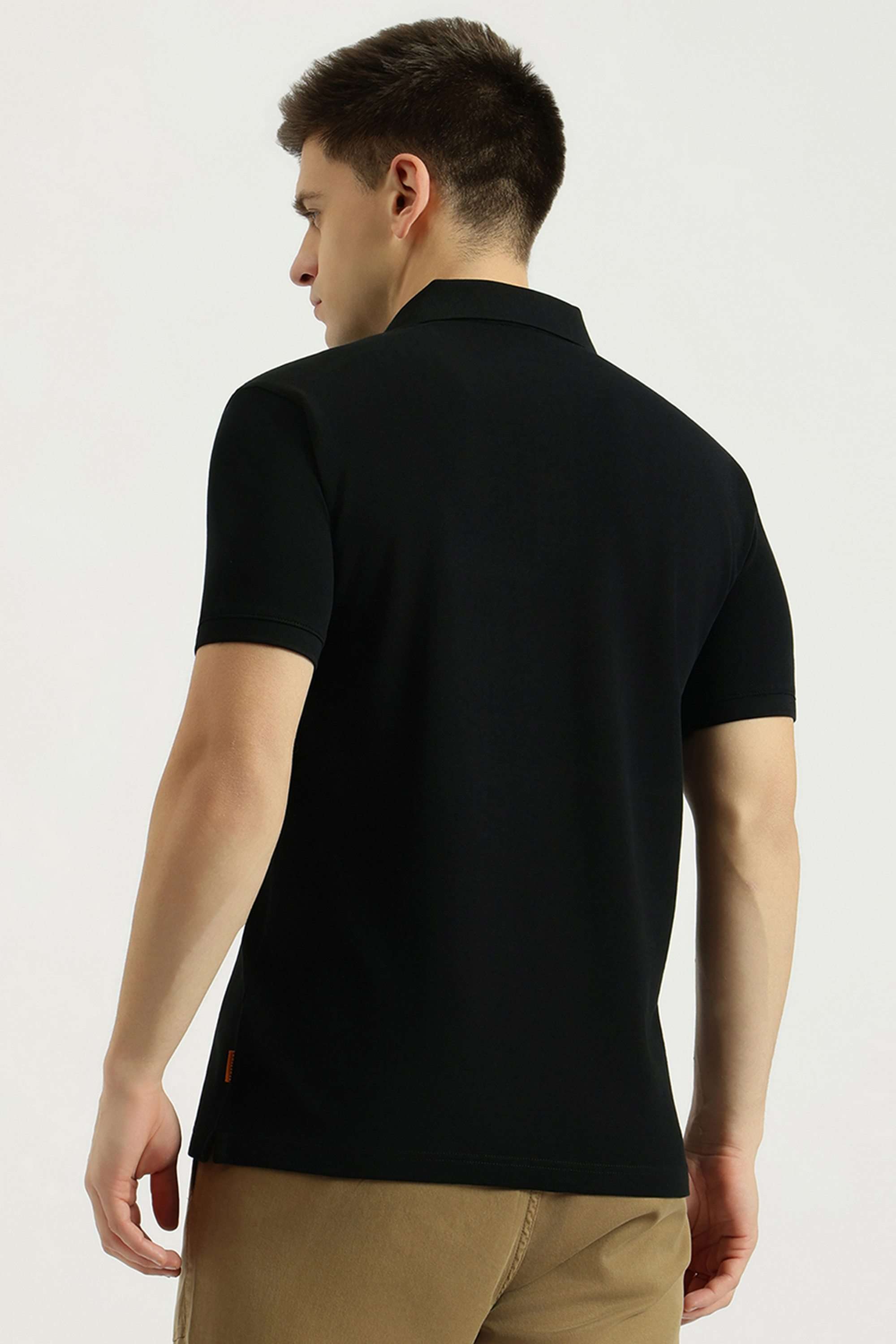 Solid-Cotton-Polo-Men-s-T-Shirt
