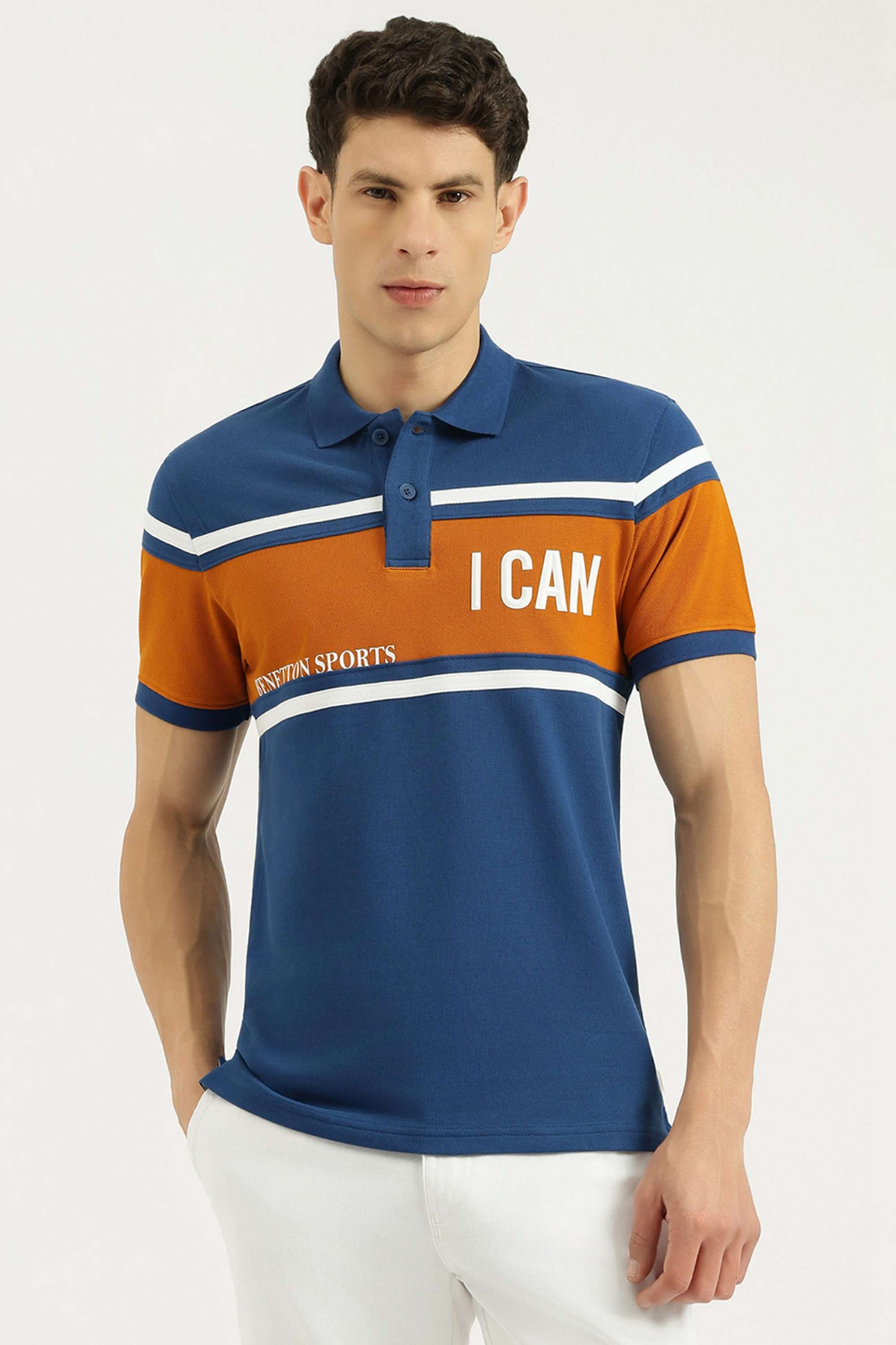 Solid-Cotton-Polo-Men-s-T-Shirt