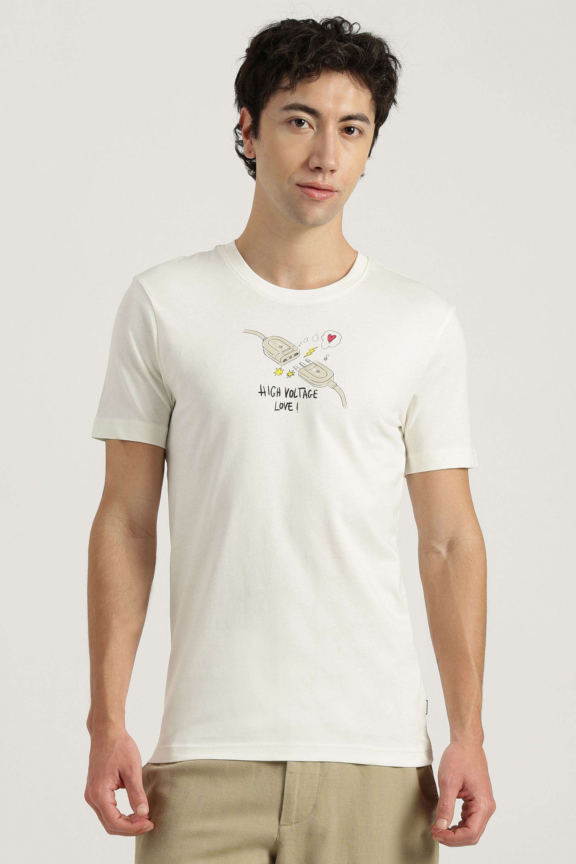 Solid-Cotton-Round-Neck-Men-s-T-Shirt