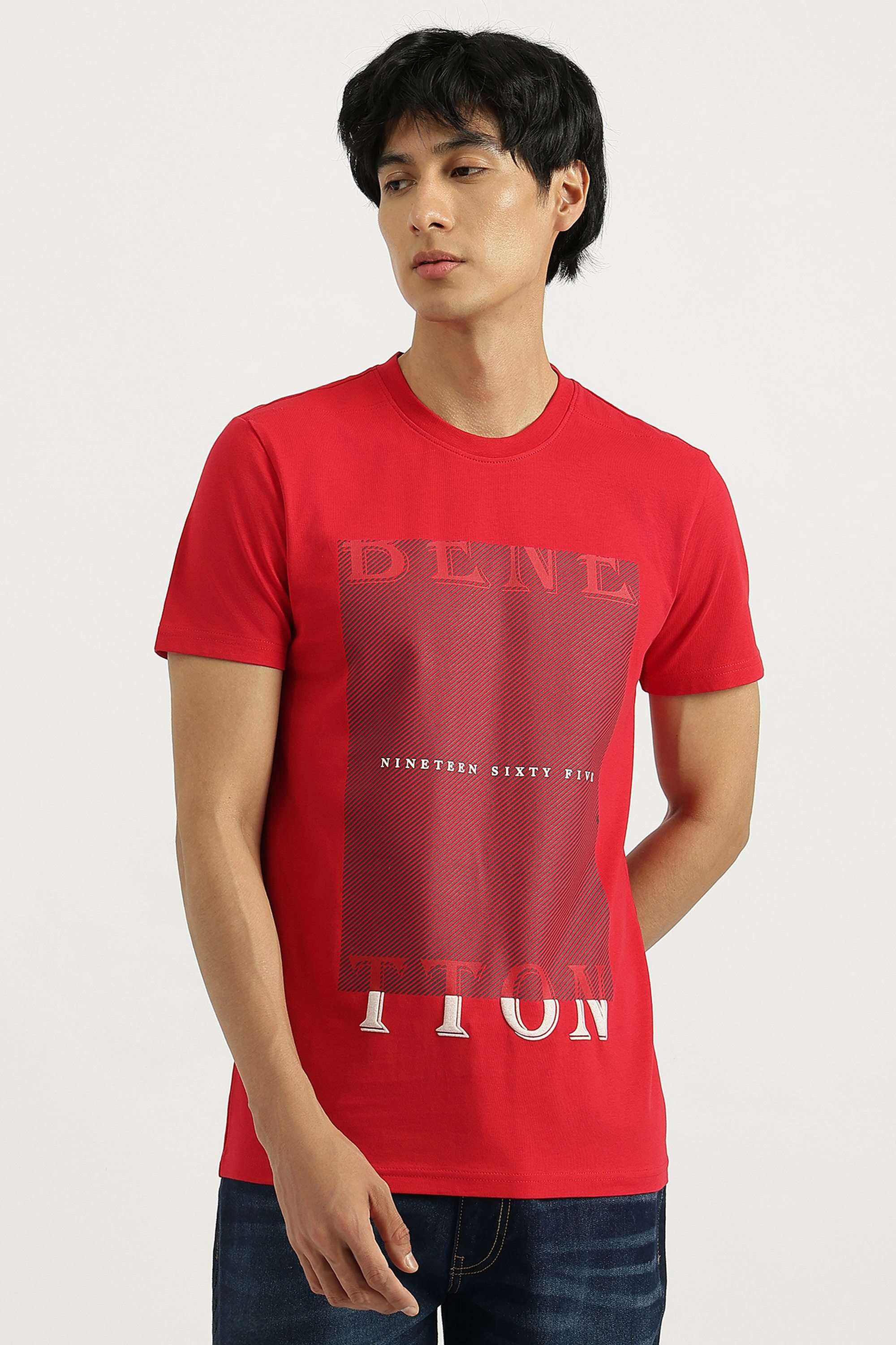 Solid-Cotton-Round-Neck-Men-s-T-Shirt