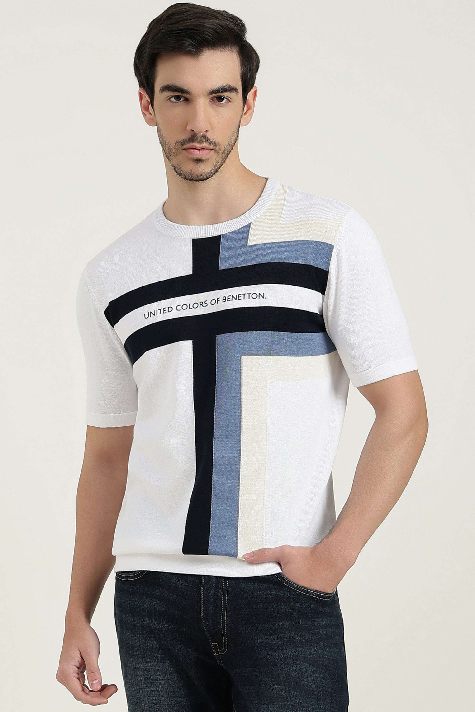 Solid-Cotton-Regular-Fit-Men-s-T-Shirt