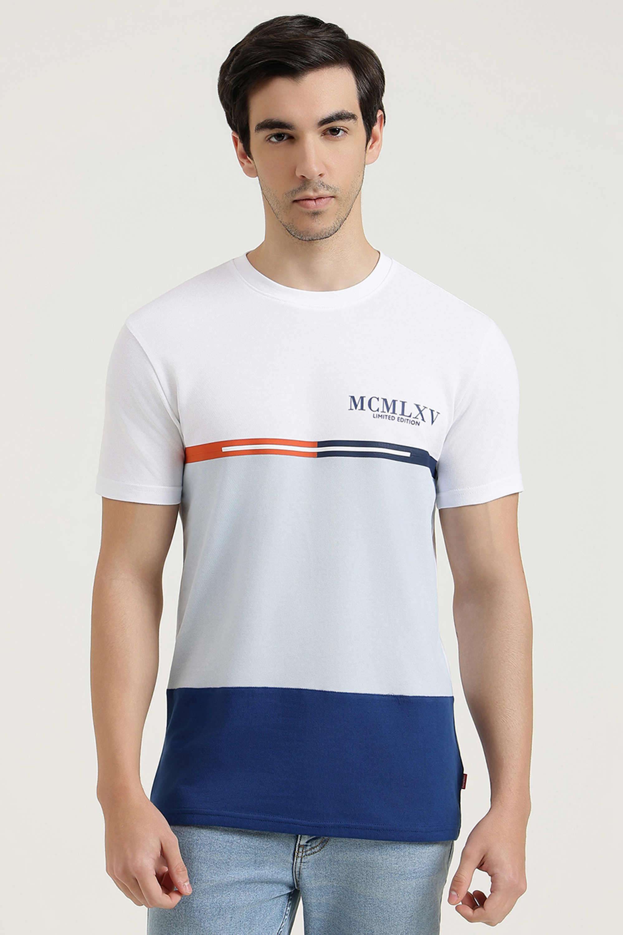 Solid-Cotton-Round-Neck-Men-s-T-Shirt