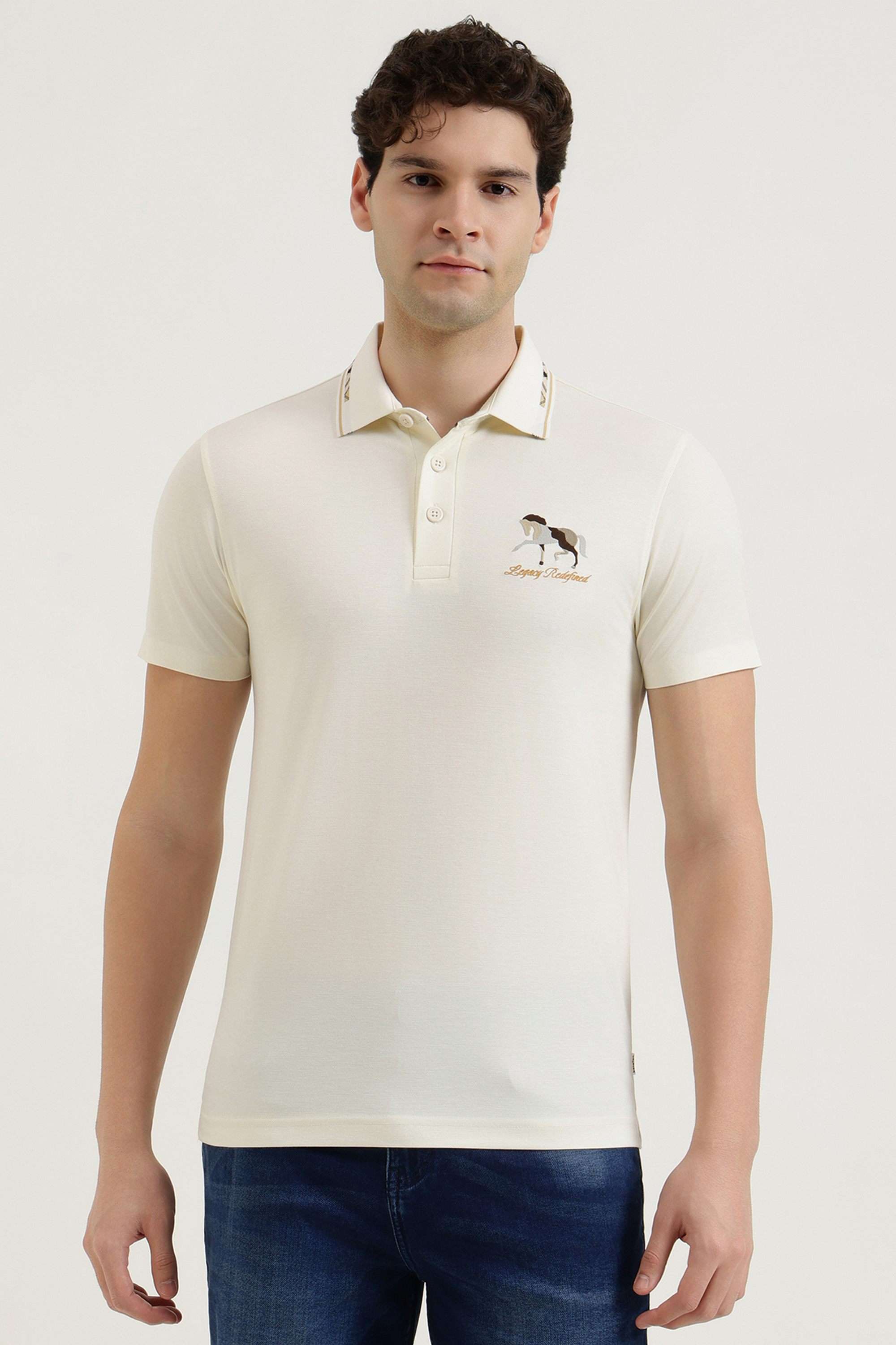 Solid-Nylon-Polo-Men-s-T-Shirt