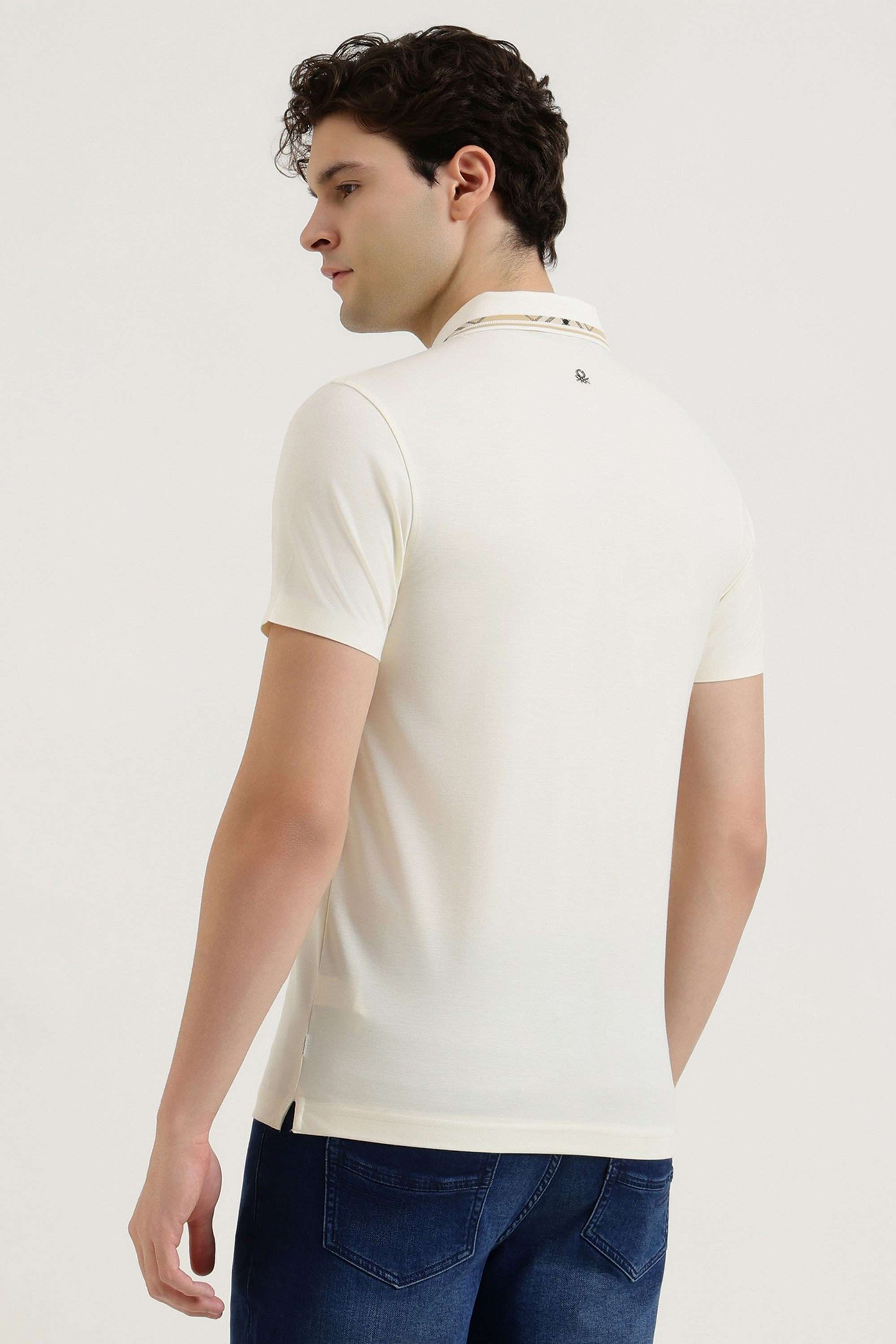 Solid-Nylon-Polo-Men-s-T-Shirt