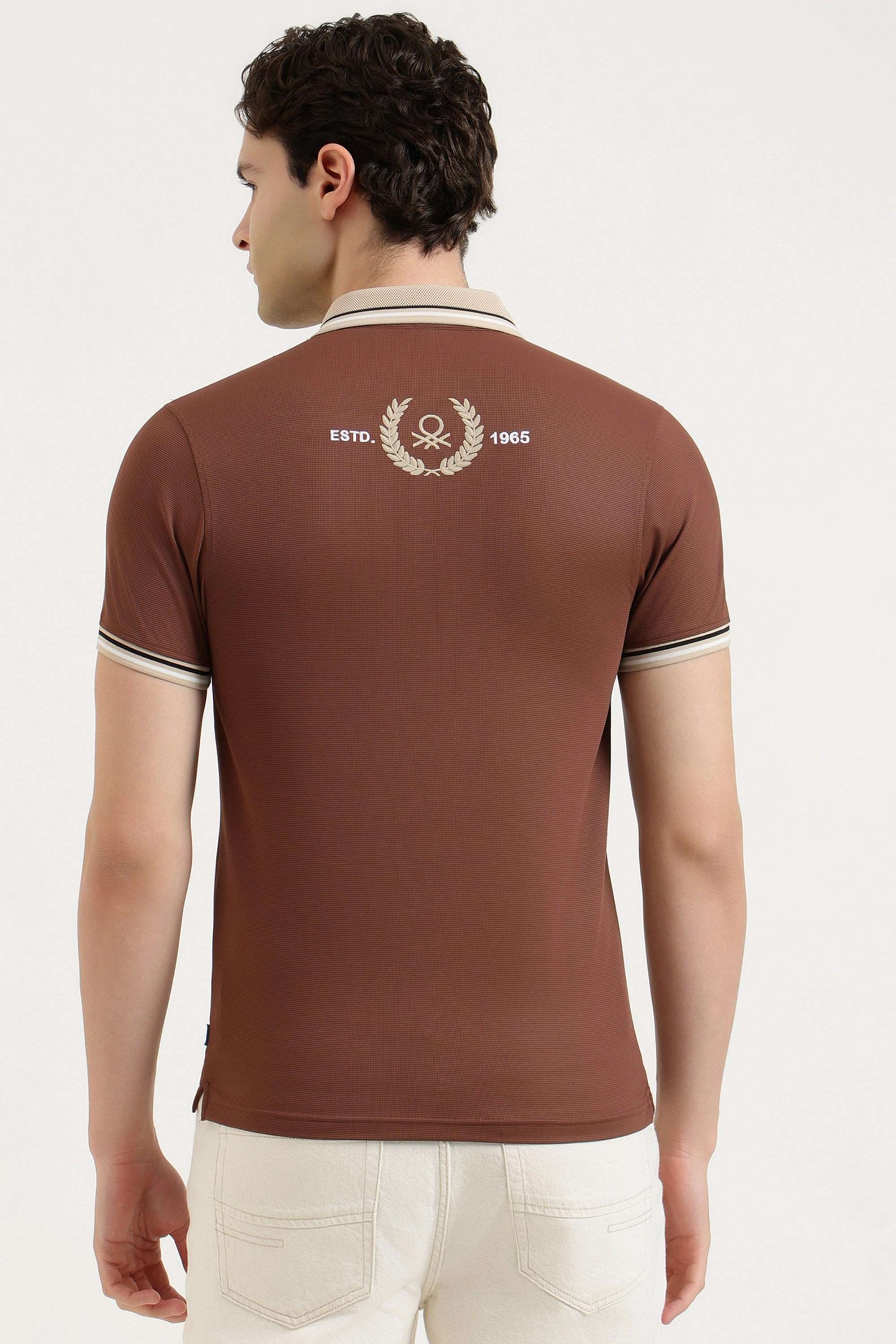 Solid-Nylon-Polo-Men-s-T-Shirt
