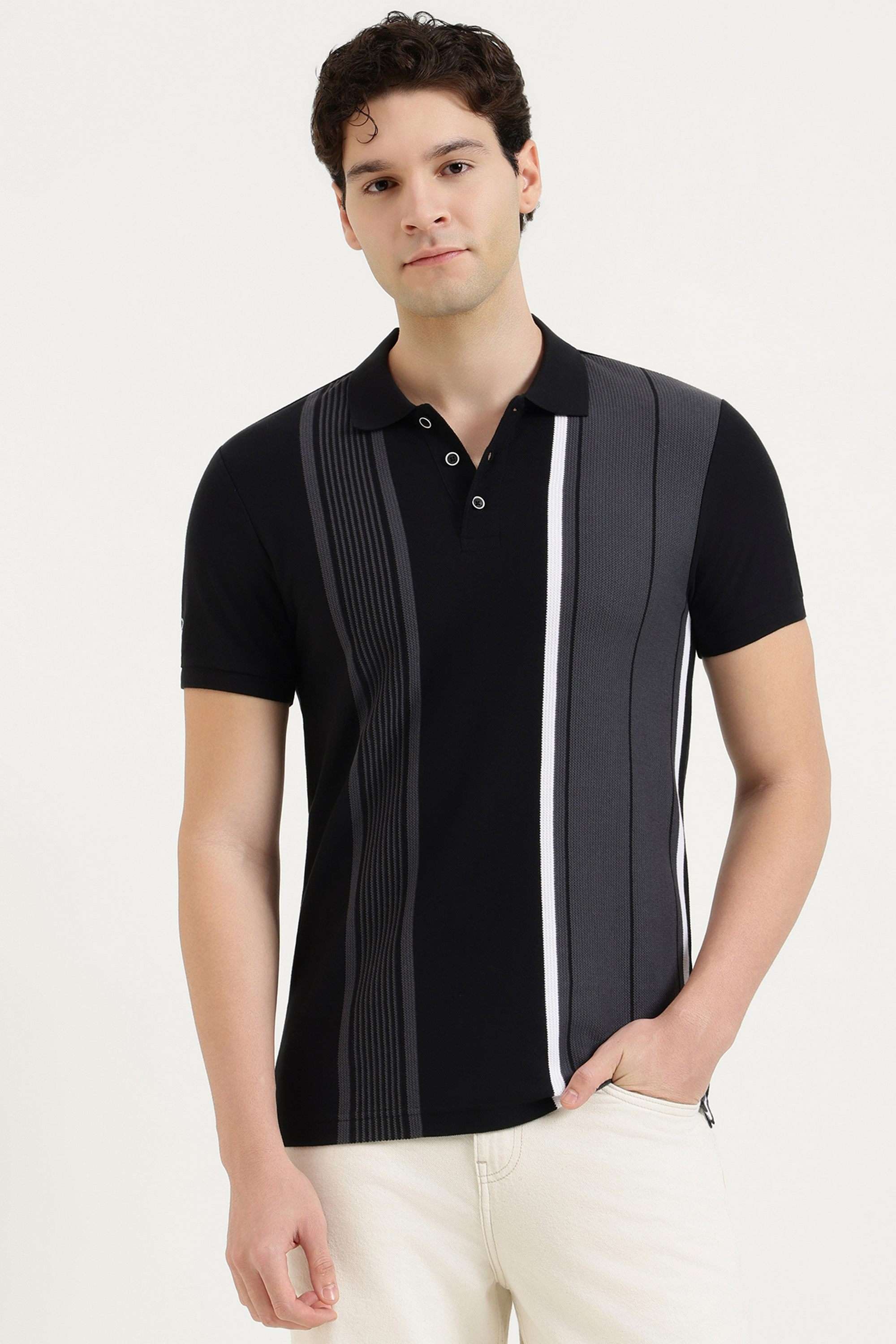 Stripes-Cotton-Polo-Men-s-T-Shirt