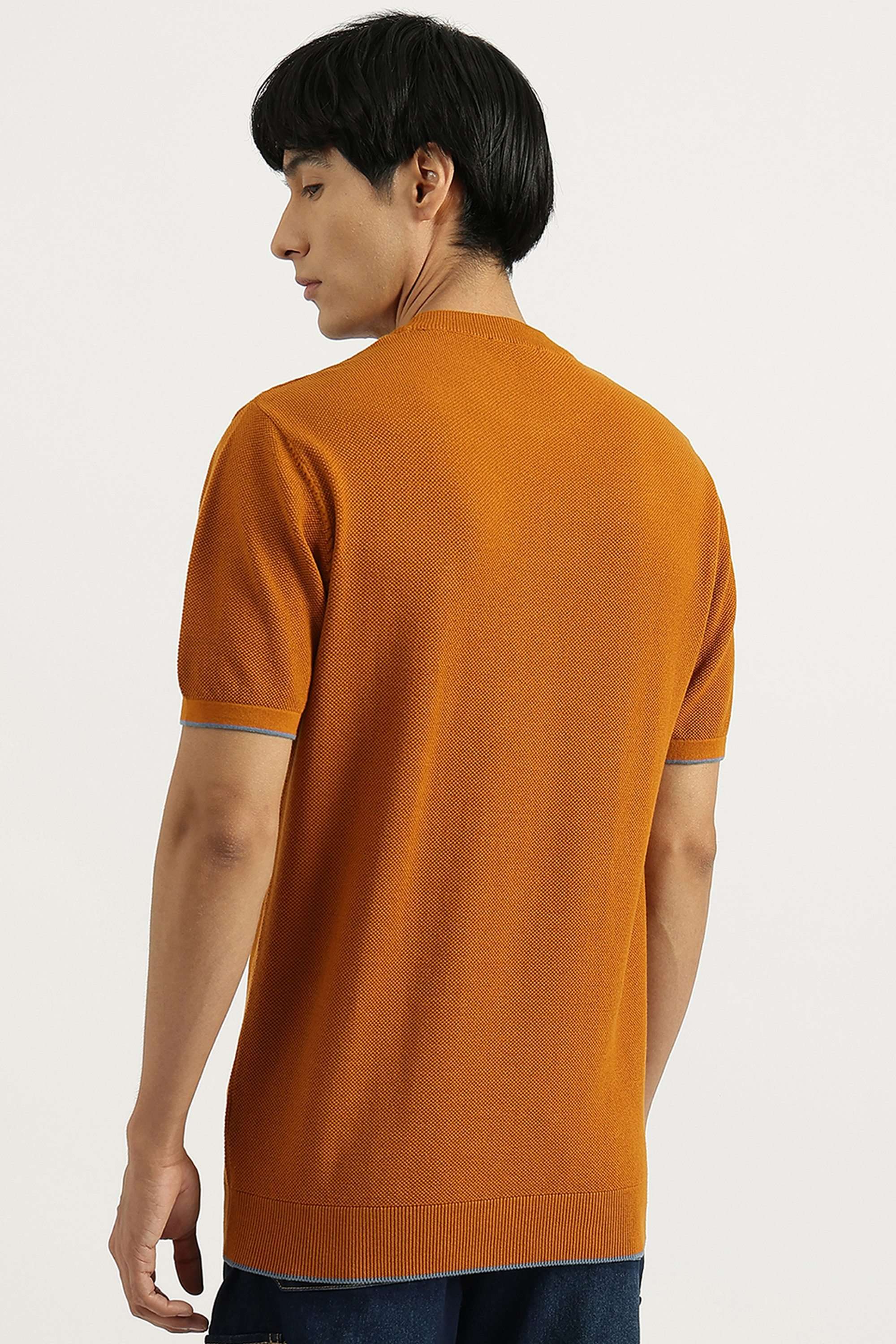 Solid-Cotton-Round-Neck-Men-s-T-Shirt