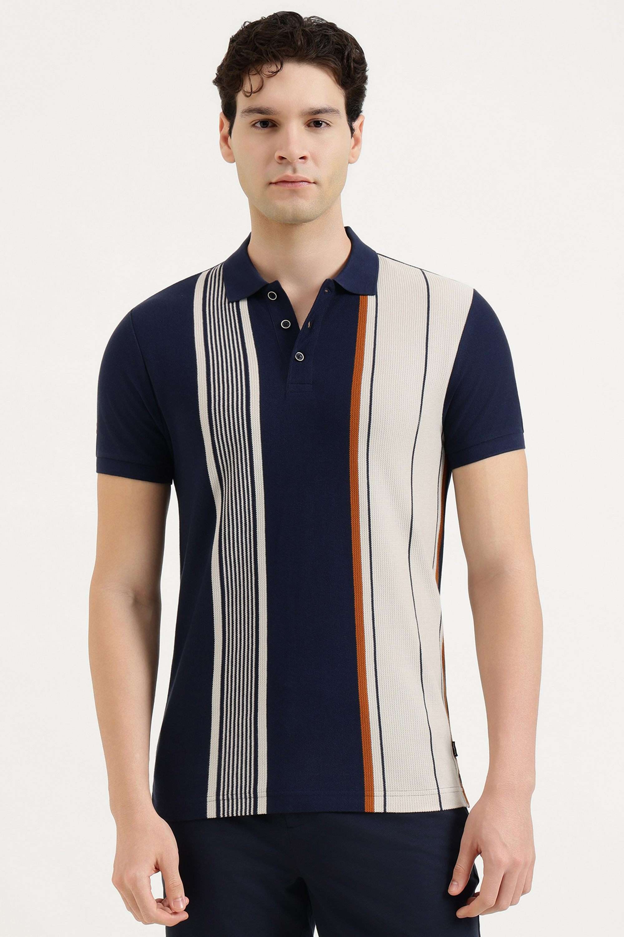 Stripes-Cotton-Polo-Men-s-T-Shirt