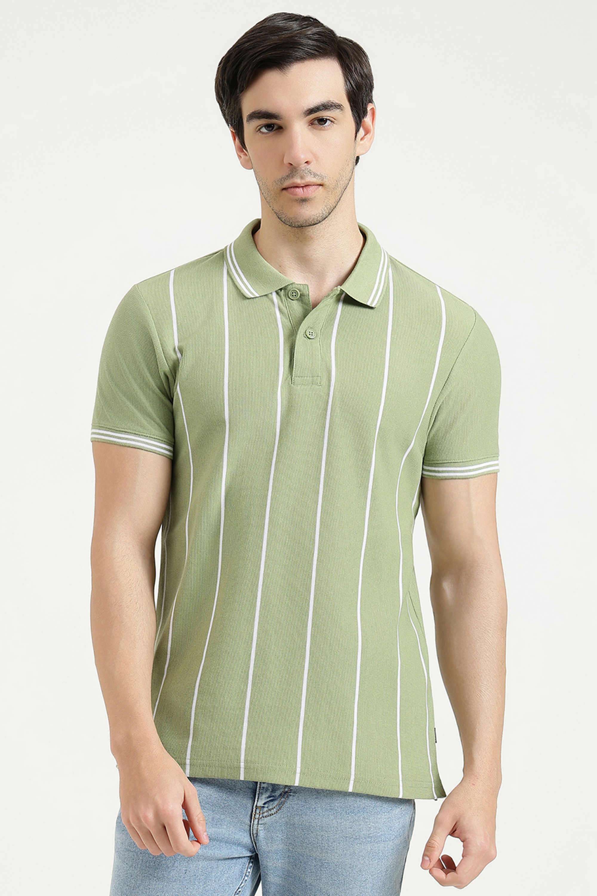 Stripes-Cotton-Polo-Men-s-T-Shirt