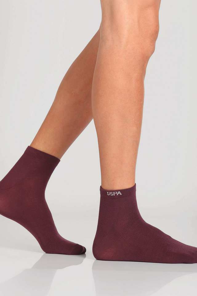 Solid-Cotton-Men-s-Socks---Pack-of-3