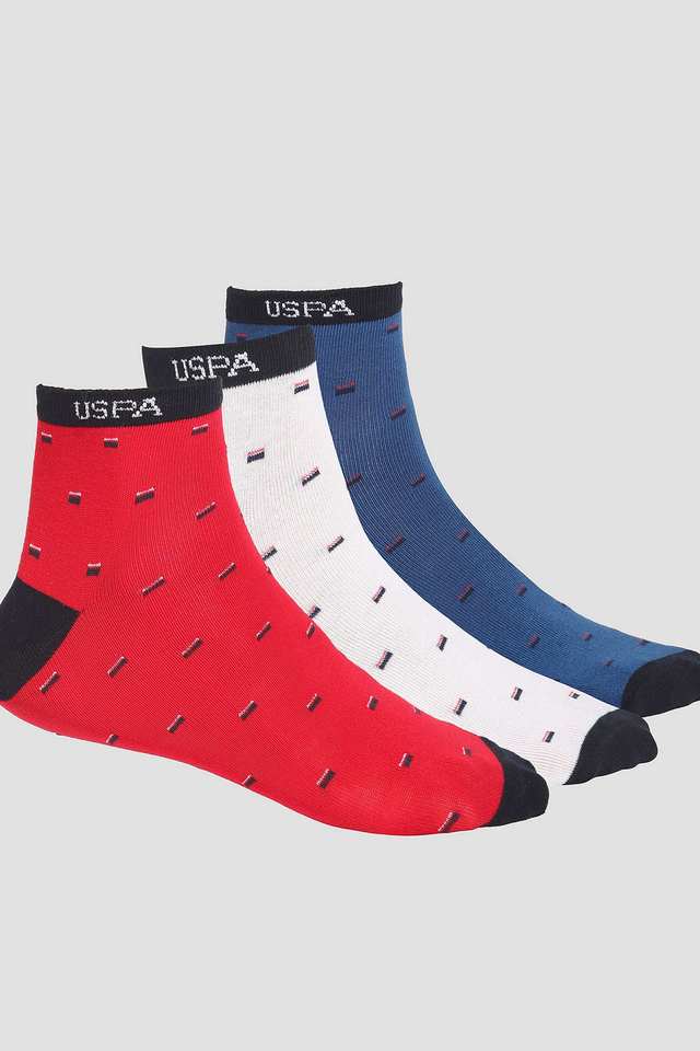 Solid-Cotton-Men-s-Socks---Pack-of-3