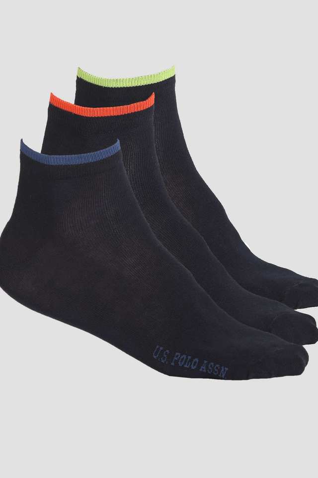 Solid-Cotton-Men-s-Socks---Pack-of-3