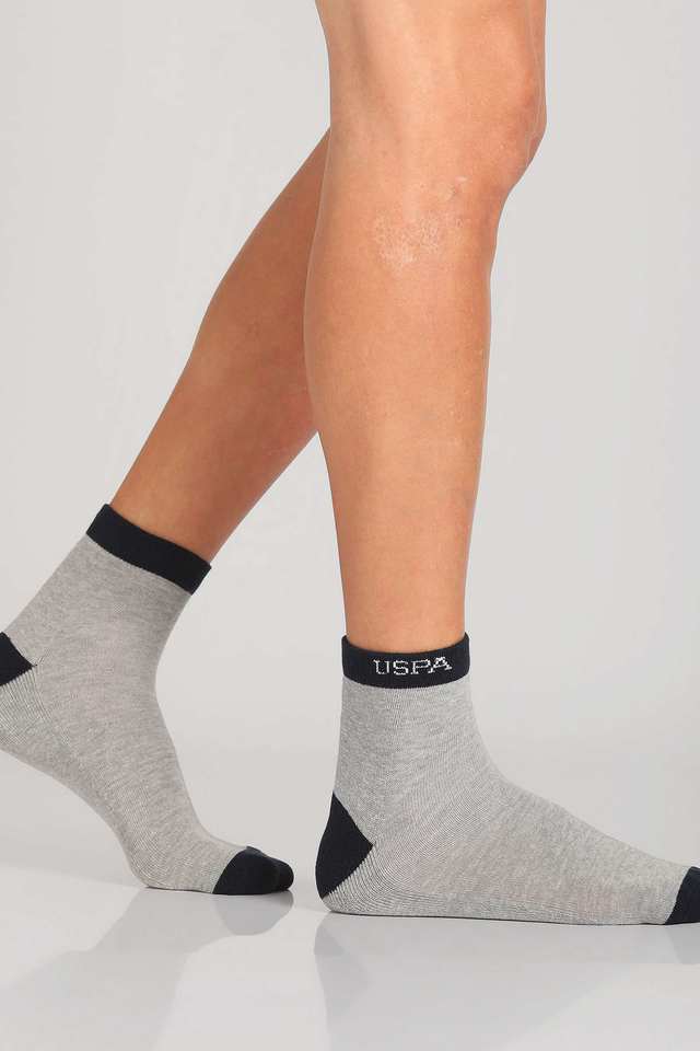 Solid-Cotton-Men-s-Socks---Pack-of-3