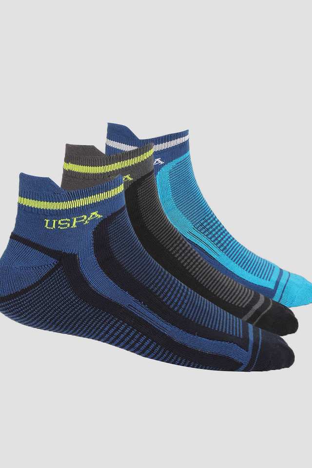 Solid-Cotton-Men-s-Socks---Pack-of-3