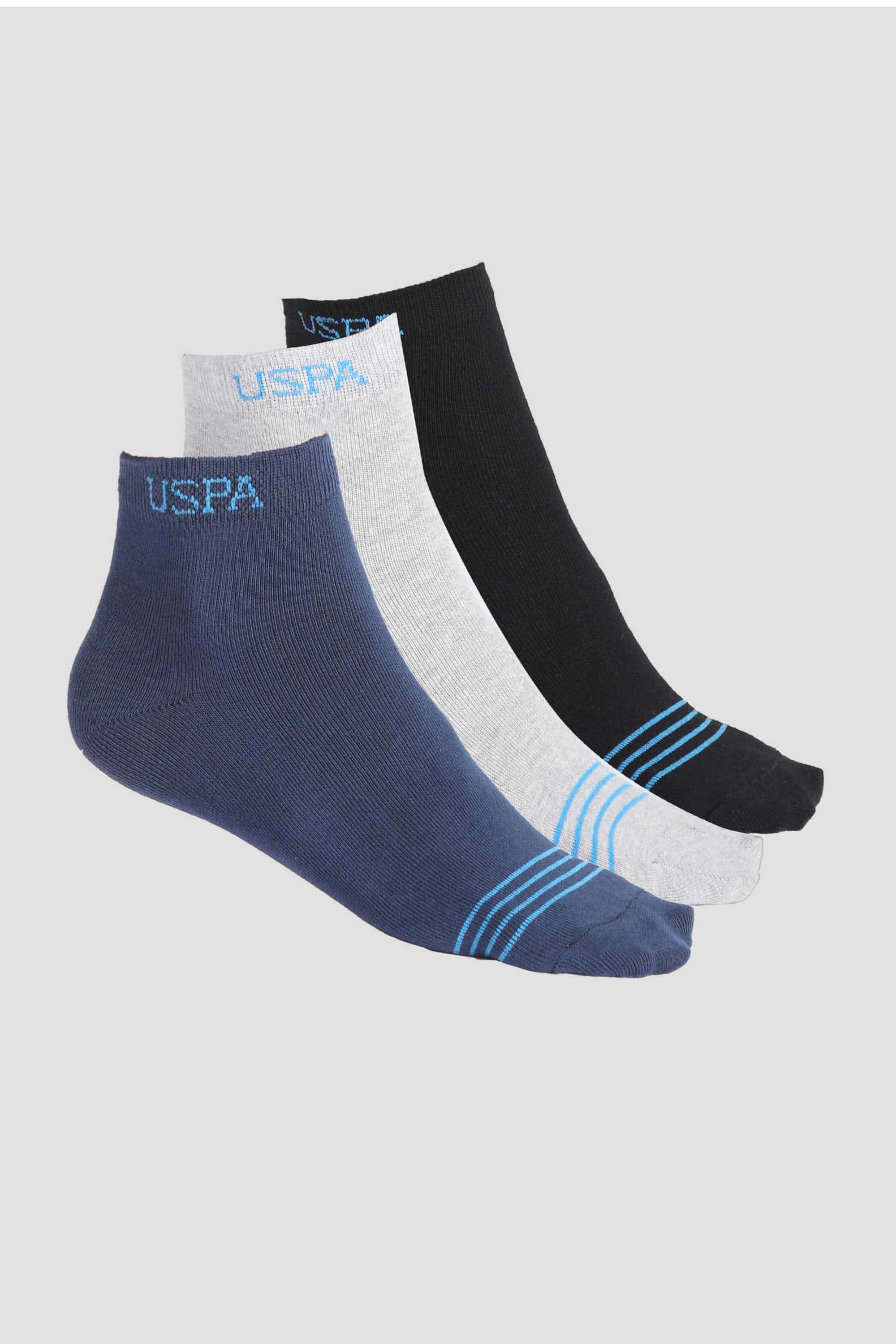Knitted-Cotton-Blend-Men-s-Ankle-Socks