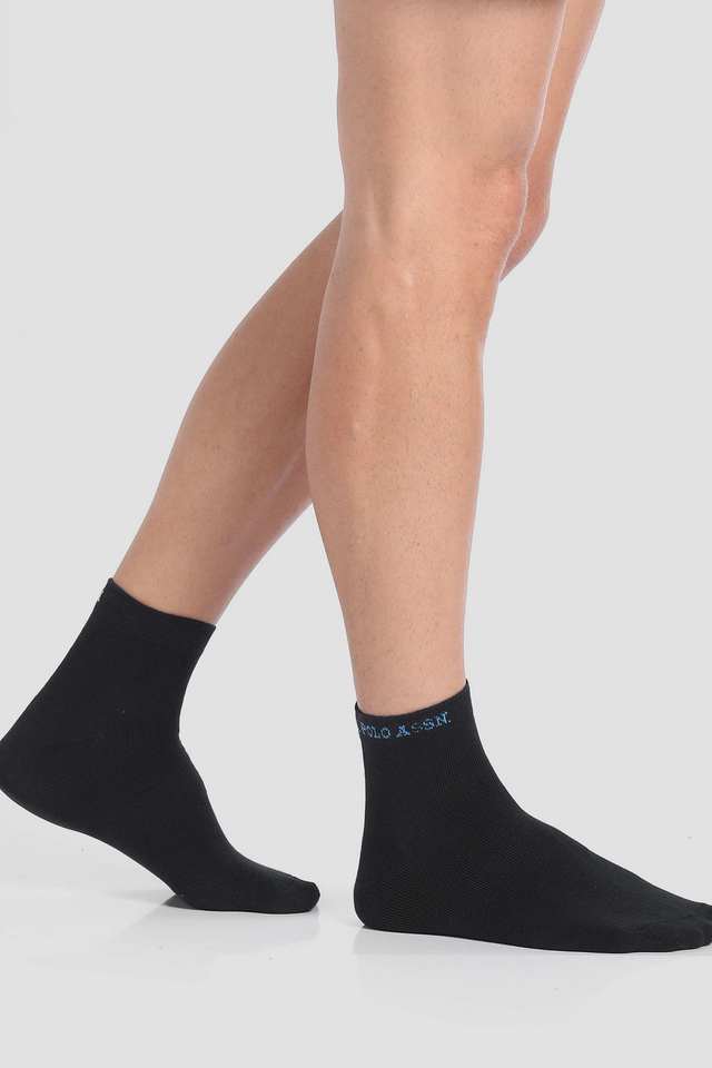 Solid-Cotton-Men-s-Socks---Pack-of-3