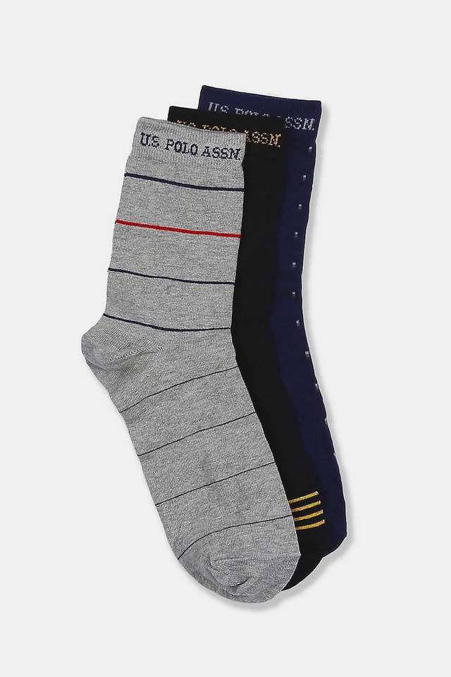 Solid-Cotton-Men-s-Socks---Pack-of-3