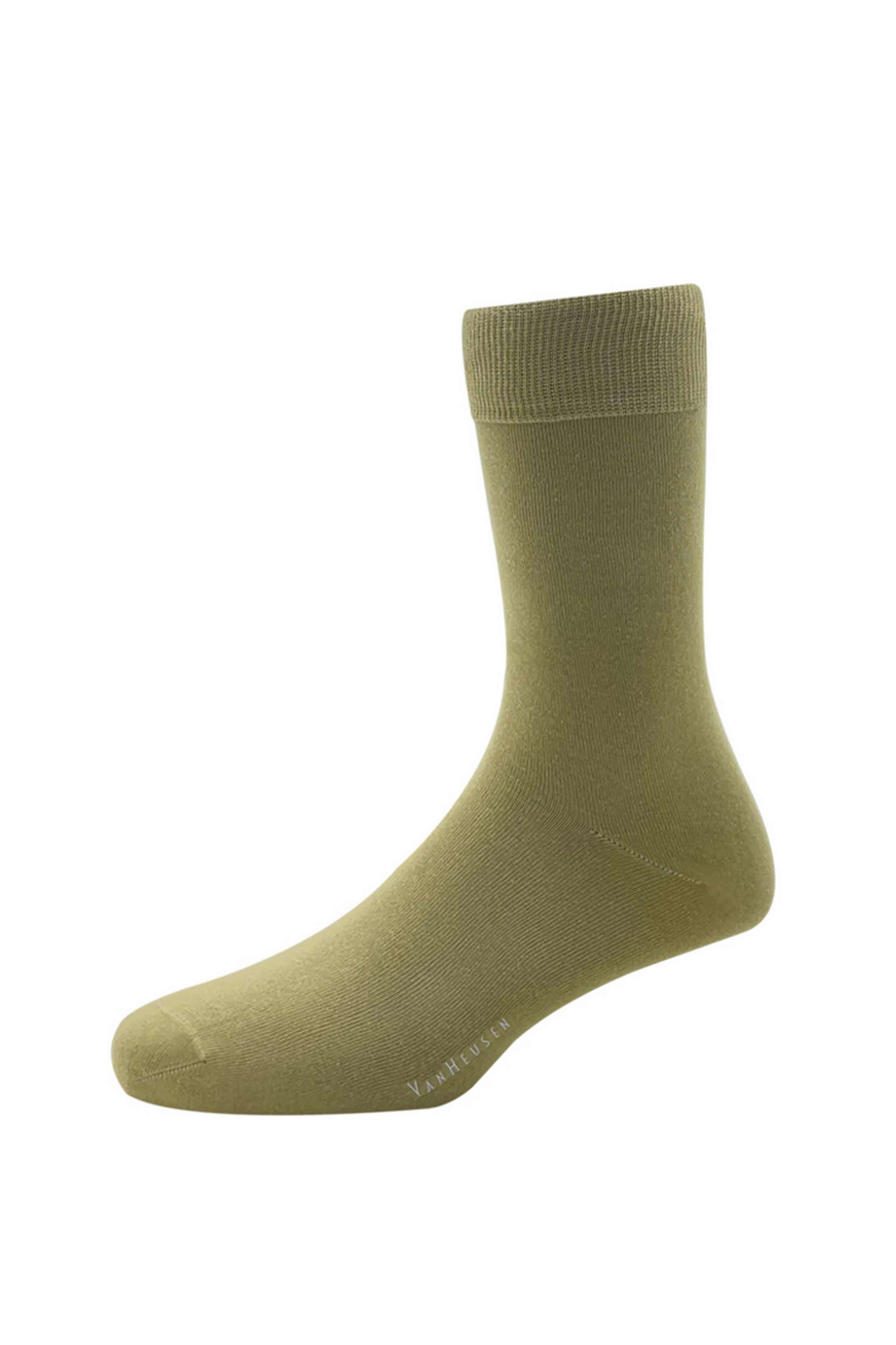 Solid-Cotton-Nylon-Regular-Fit-Men-s-Mid-Calf-Socks