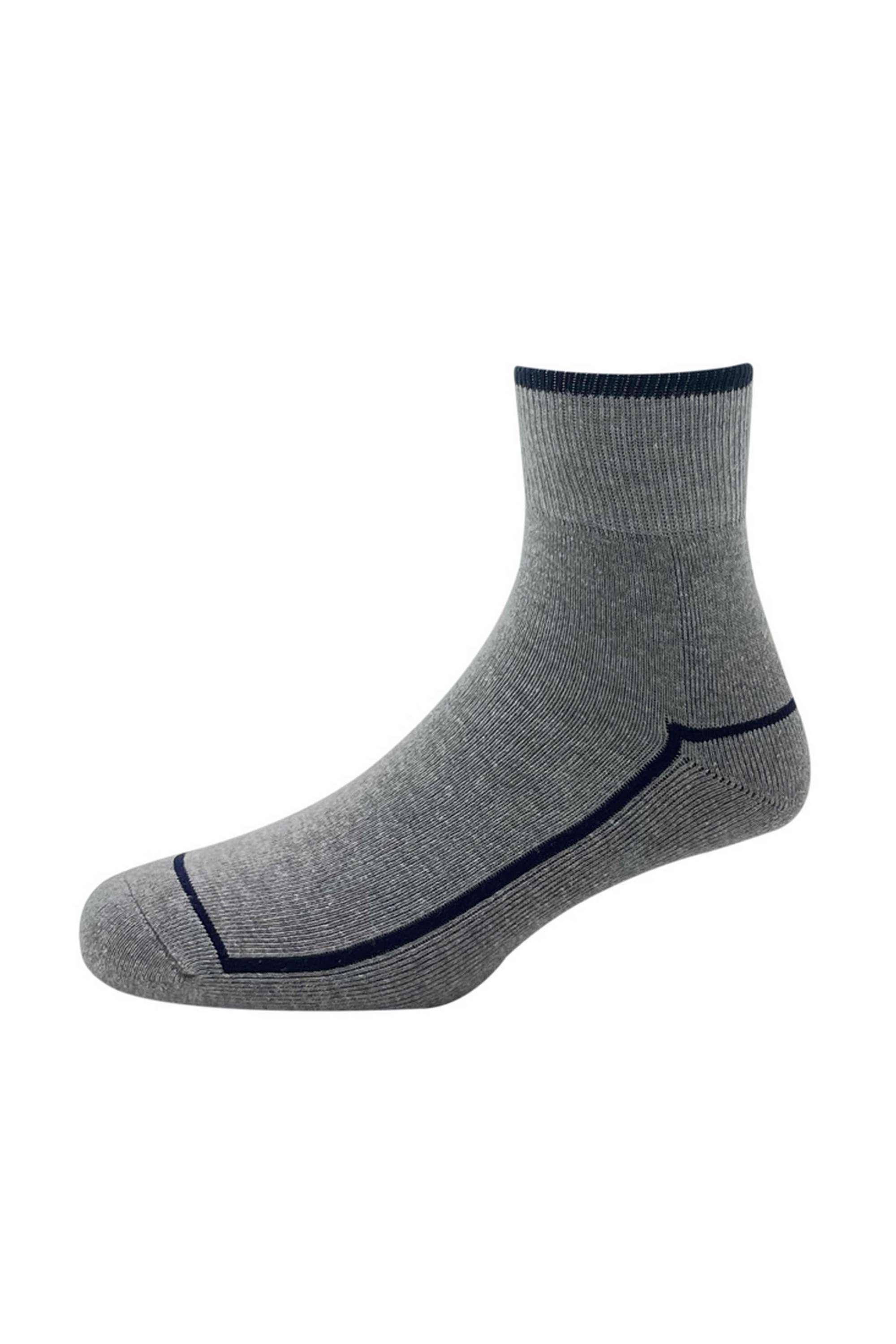Solid-Cotton-Nylon-Regular-Fit-Men-s-Ankle-Socks