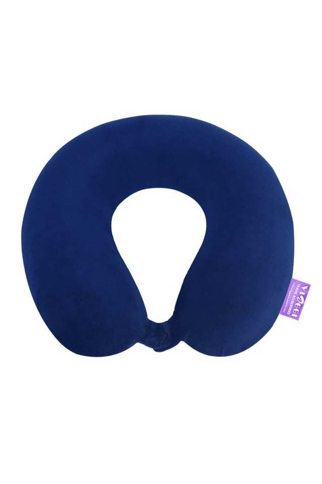 U-Shape-Memory-Foam-Travel-Neck-Pillow---Navy-Blue