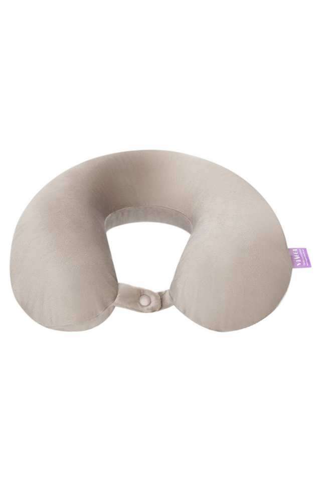 Round-Memory-Foam-Travel-Neck-Pillow---Khaki