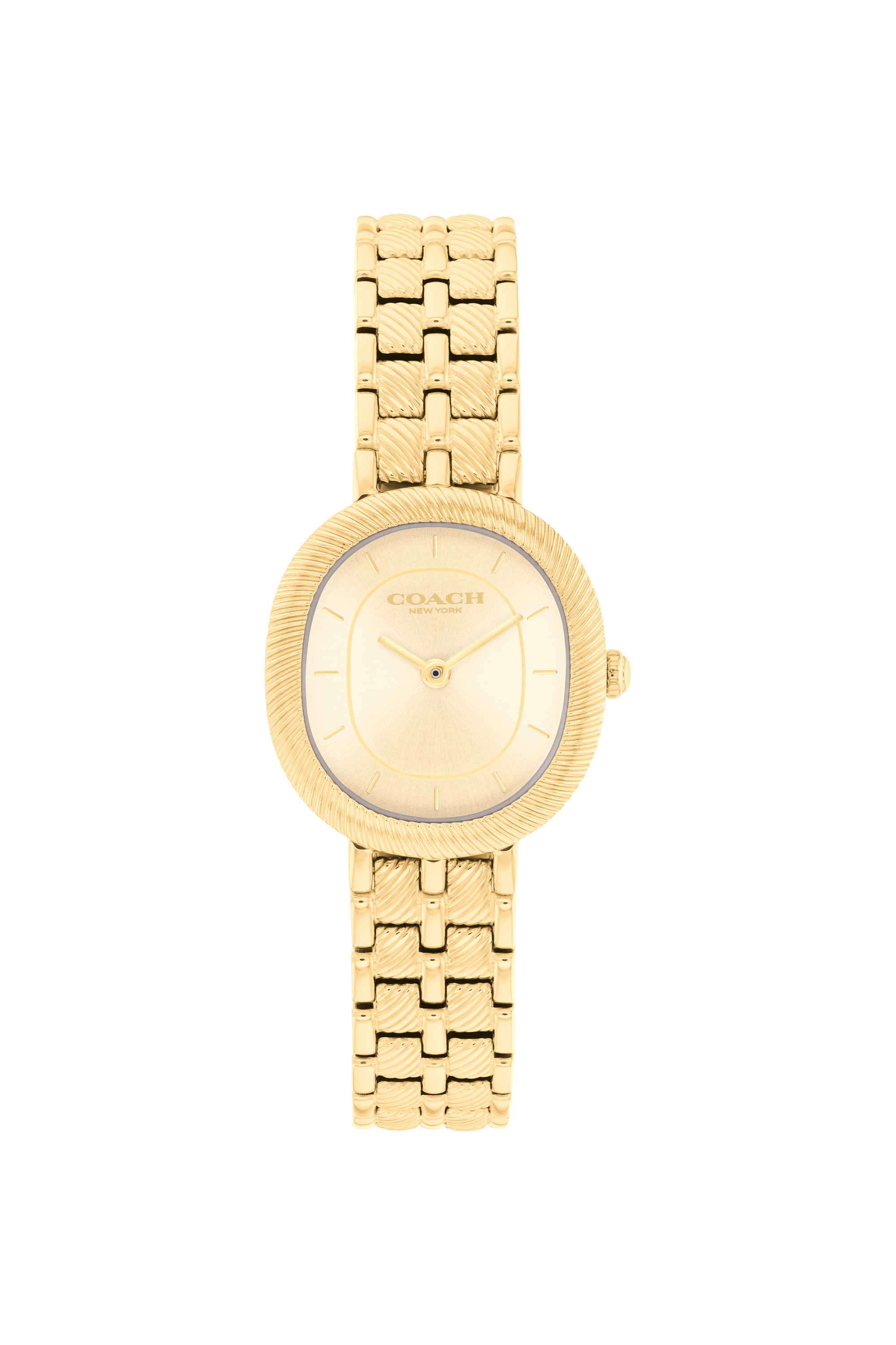 Harlow-23.8-mm-Gold-Dial-Stainless-Steel-Analogue-Watch-For-Women---14504660