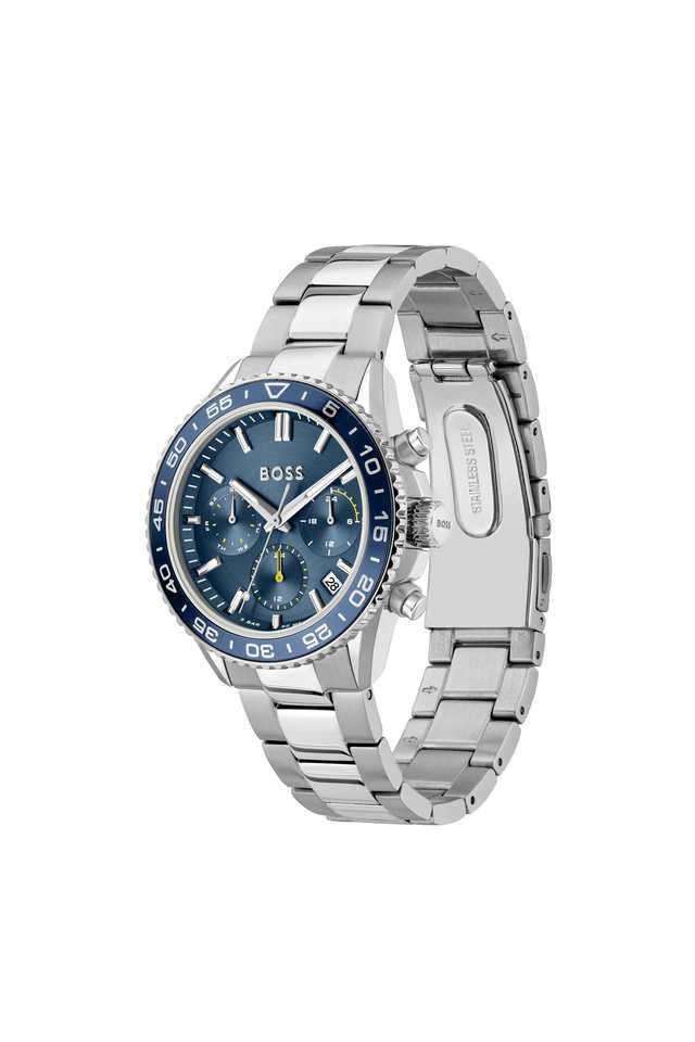 Runner-38-mm-Blue-Dial-Stainless-Steel-Analogue-Watch-For-Women---1502754