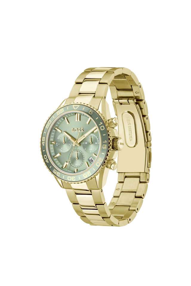 Runner-38-mm-Green-Dial-Stainless-Steel-Analogue-Watch-For-Women---1502755