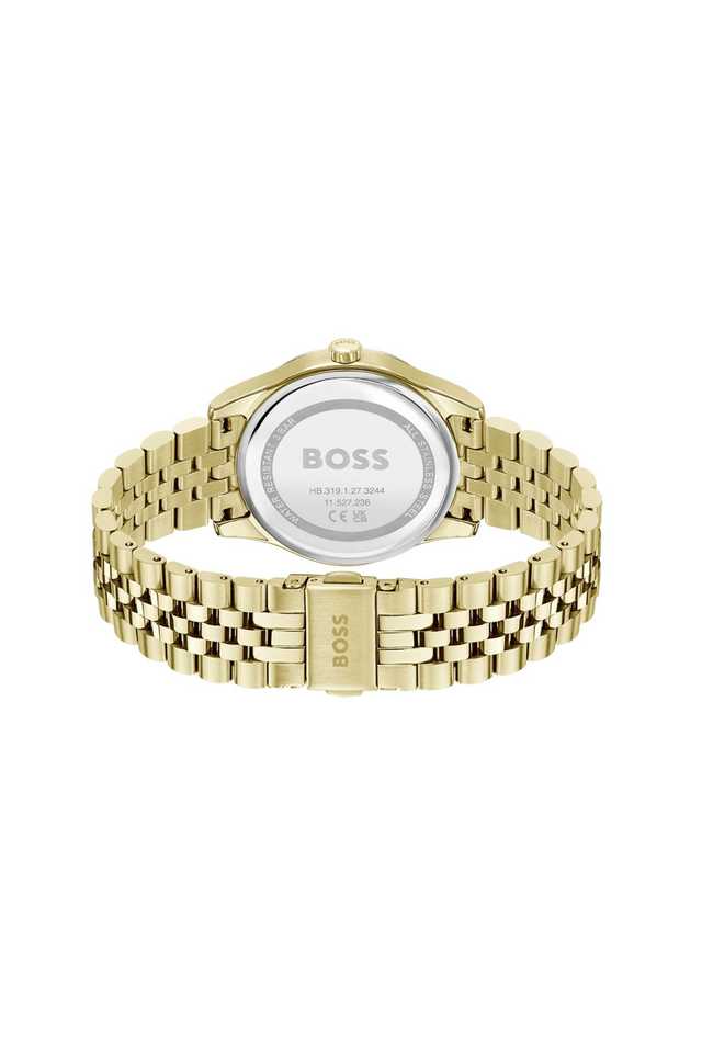 Graceful-Analog-Green-Mother-Of-Pearl-Round-Dial-Women-s-Watch---1502780