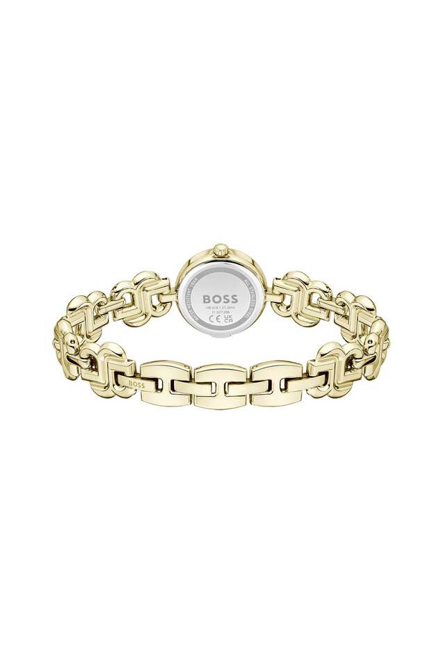 Double-B-Dressy-Quartz-Basic-Slim-Thin-Gold-Round-Dial-Women-s-Watch---1502794