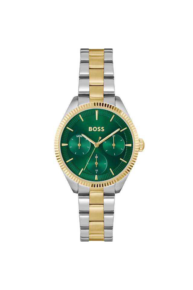 Sage-Sport-Quartz-Multifunction-Green-Round-Dial-Women-s-Watch---1502806