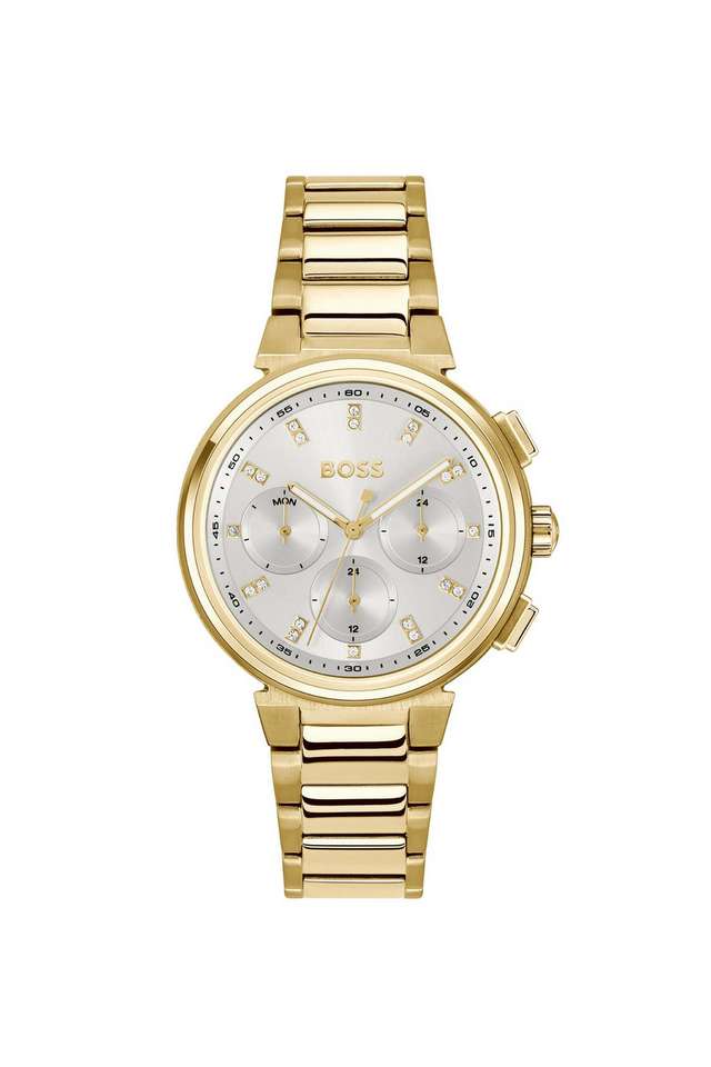 One-Quartz-Multifunction-Silver-White-Round-Dial-Women-s-Watch---1502807