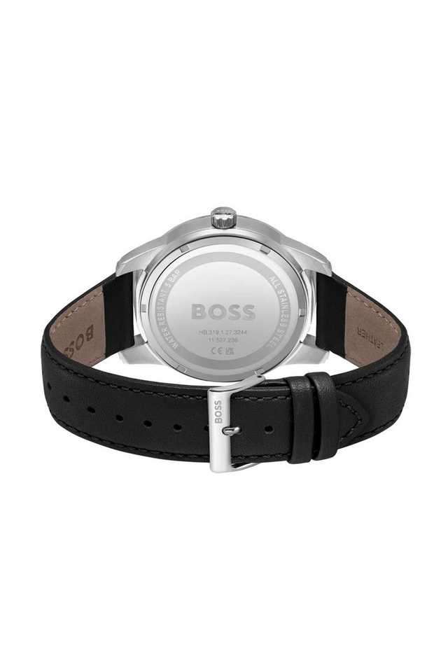 Sophio-Black-Dial-Leather-Analog-Watch-For-Men