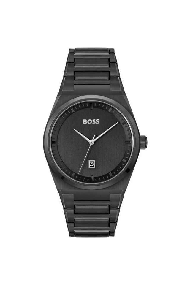Steer-Black-Dial-Stainless-Steel-Analog-Watch-For-Men