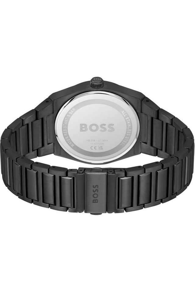Steer-Black-Dial-Stainless-Steel-Analog-Watch-For-Men
