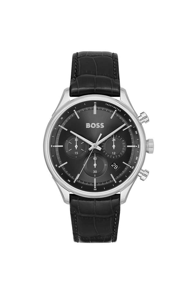 Gregor-45-MM-Black-Stainless-Steel-Analog-Watch-For-Men---W1514049