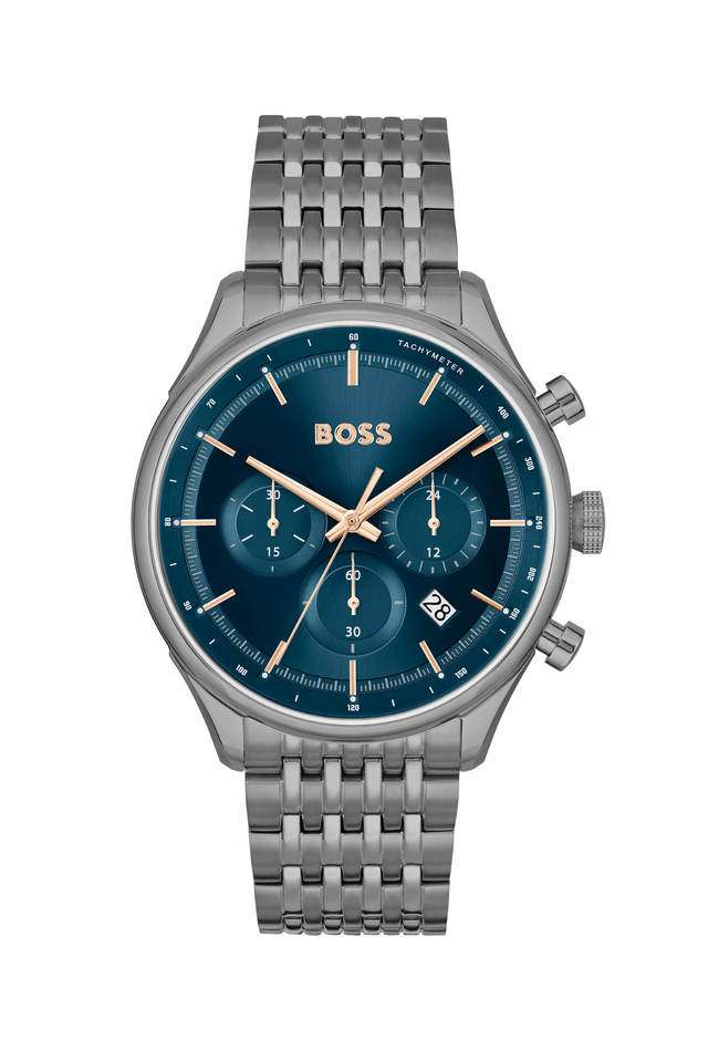 Gregor-45-mm-Blue-Dial-Stainless-Steel-Chronograph-Watch-For-Men---1514083