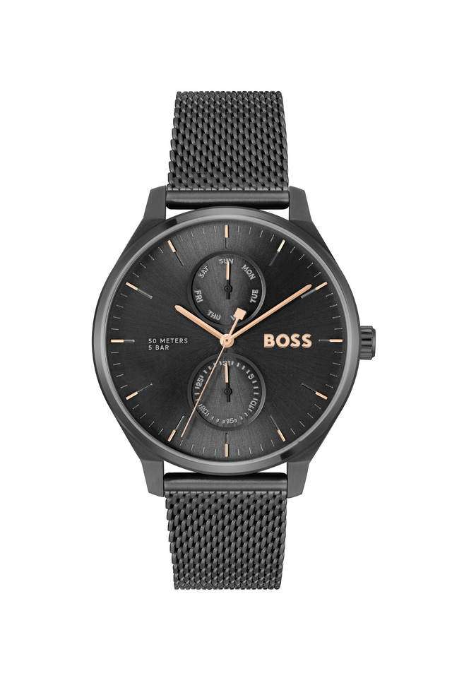 Tyler-43-mm-Black-Dial-Stainless-Steel-Analog-Watch-For-Men---1514105