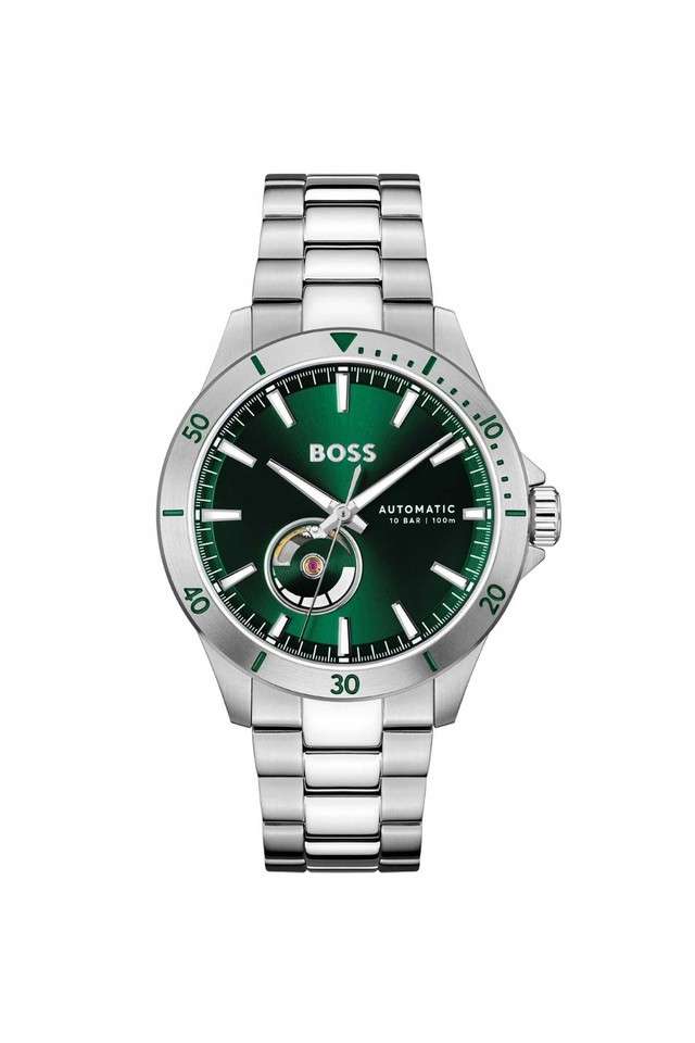 Troper-Automatic-Analog-Green-Round-Dial-Men-s-Watch---1514200