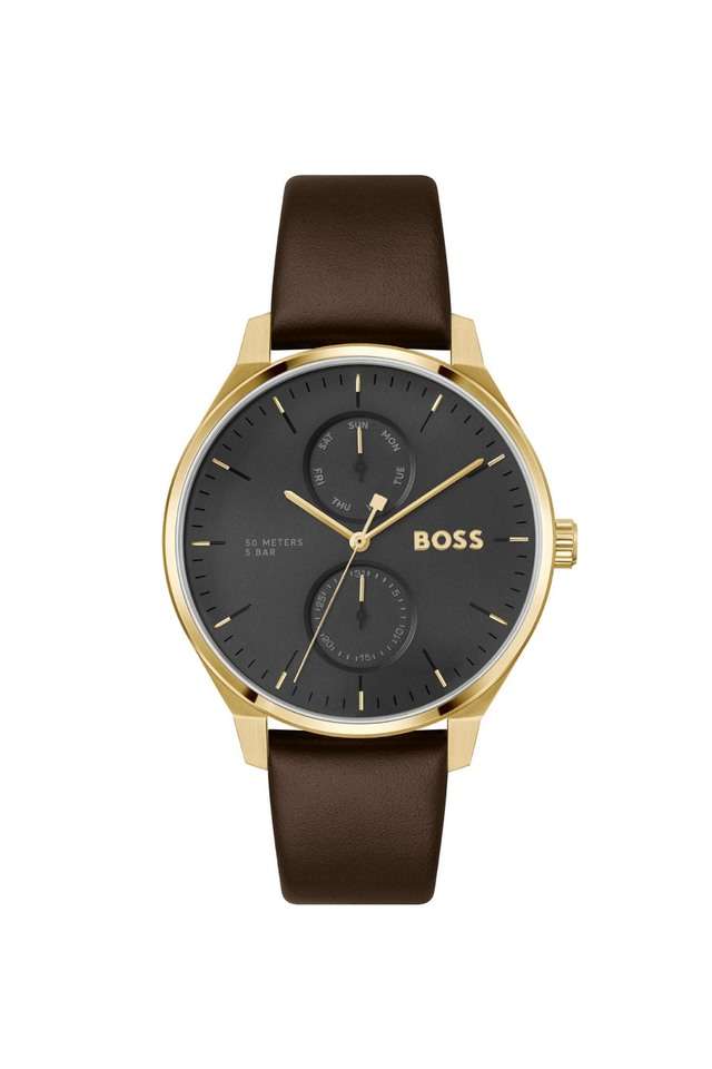 Tyler-43-mm-Black-Dial-Leather-Analogue-Watch-For-Men---1514214