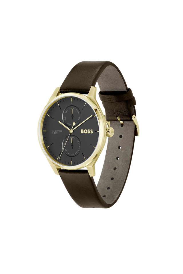 Tyler-43-mm-Black-Dial-Leather-Analogue-Watch-For-Men---1514214